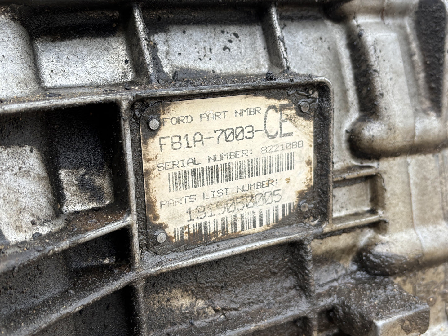 99-02 Ford F250 F350 7.3 7.3L ZF6 ZF-6 Manual Transmission 2WD 2X4