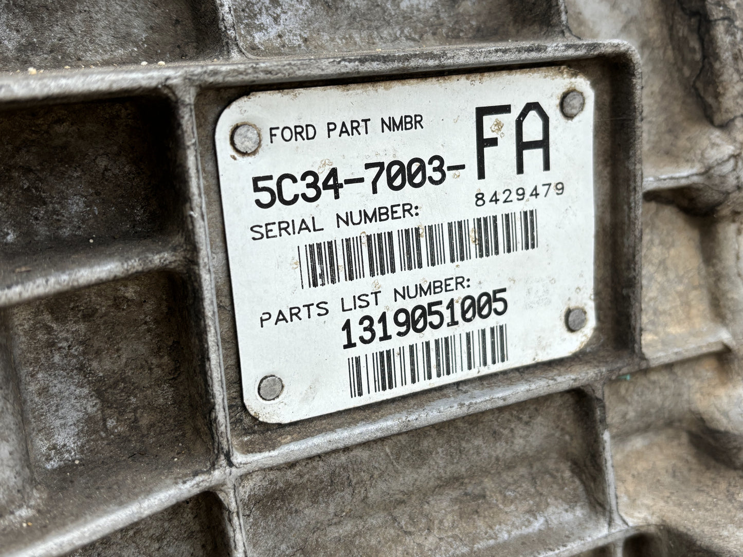 03-07 Ford F250 F350 6.0 6.0L Diesel ZF6 ZF-6 Manual Transmission 4WD 4X4 S6-750