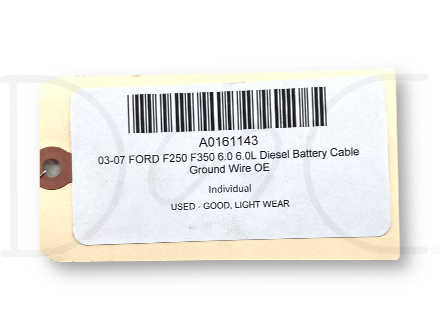 03-07 Ford F250 F350 6.0 6.0L Diesel Battery Cable Ground Wire OE