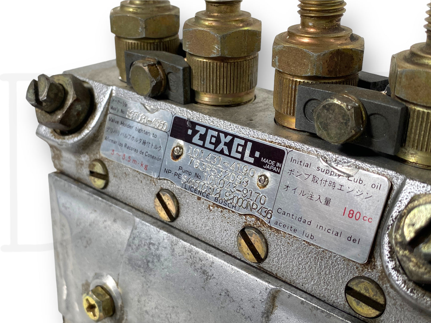 Isuzu Zexel Fuel Injection Pump 101043-9170 *Untested Core*