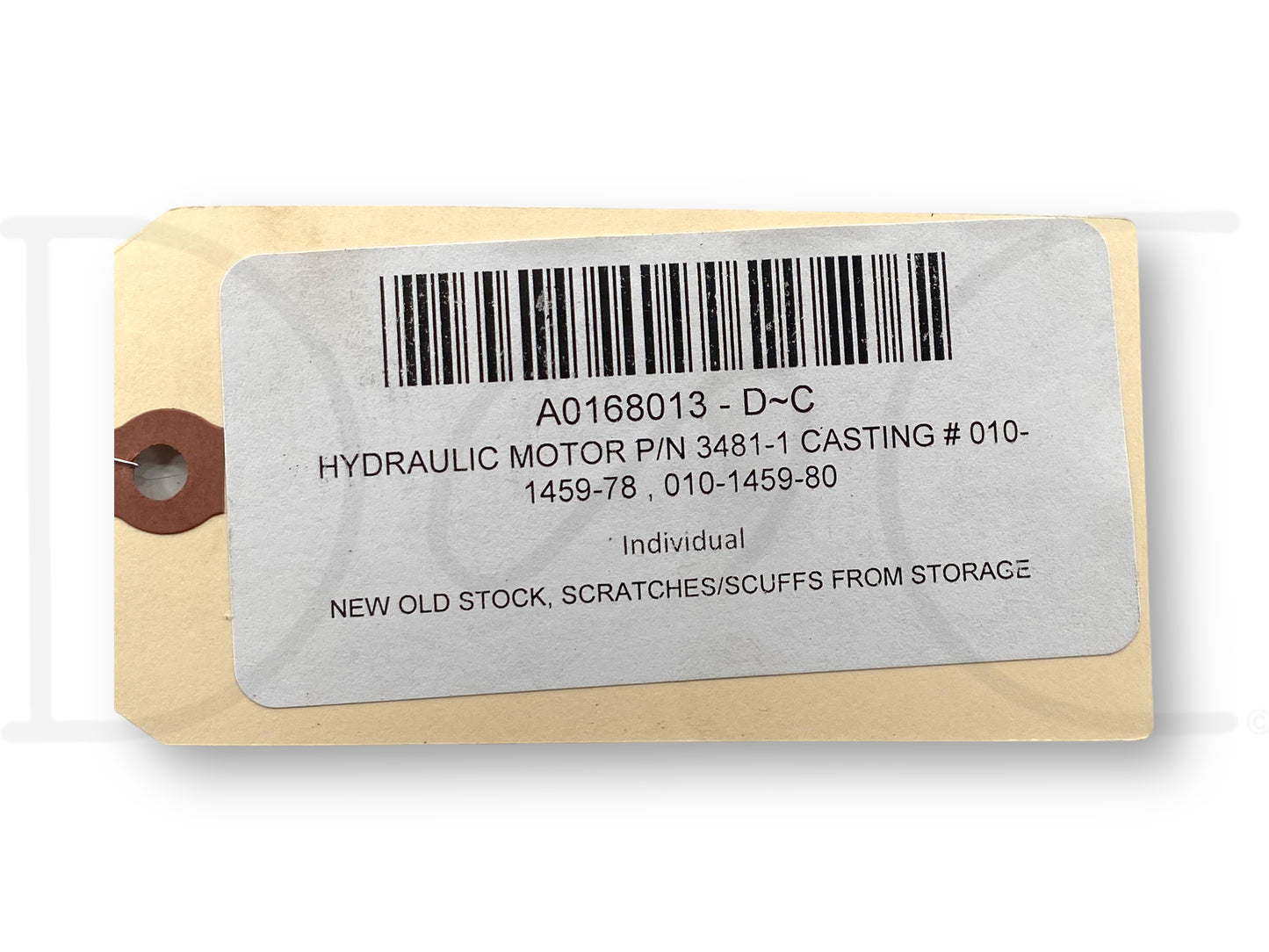 Hydraulic Motor P/N 3481-1 Casting # 010-1459-78 , 010-1459-80