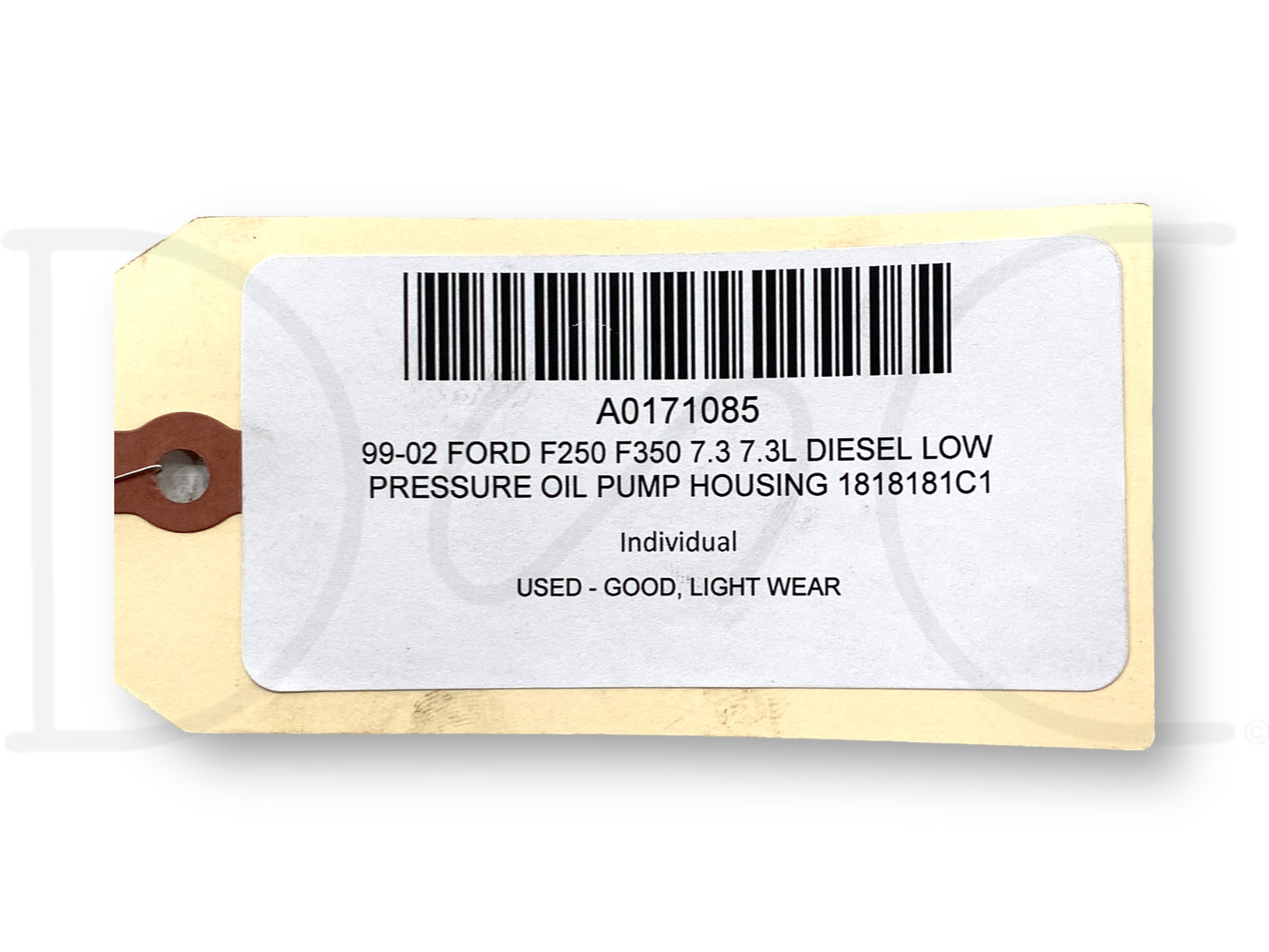 99-02 Ford F250 F350 7.3 7.3L Diesel Low Pressure Oil Pump Housing 1818181C1