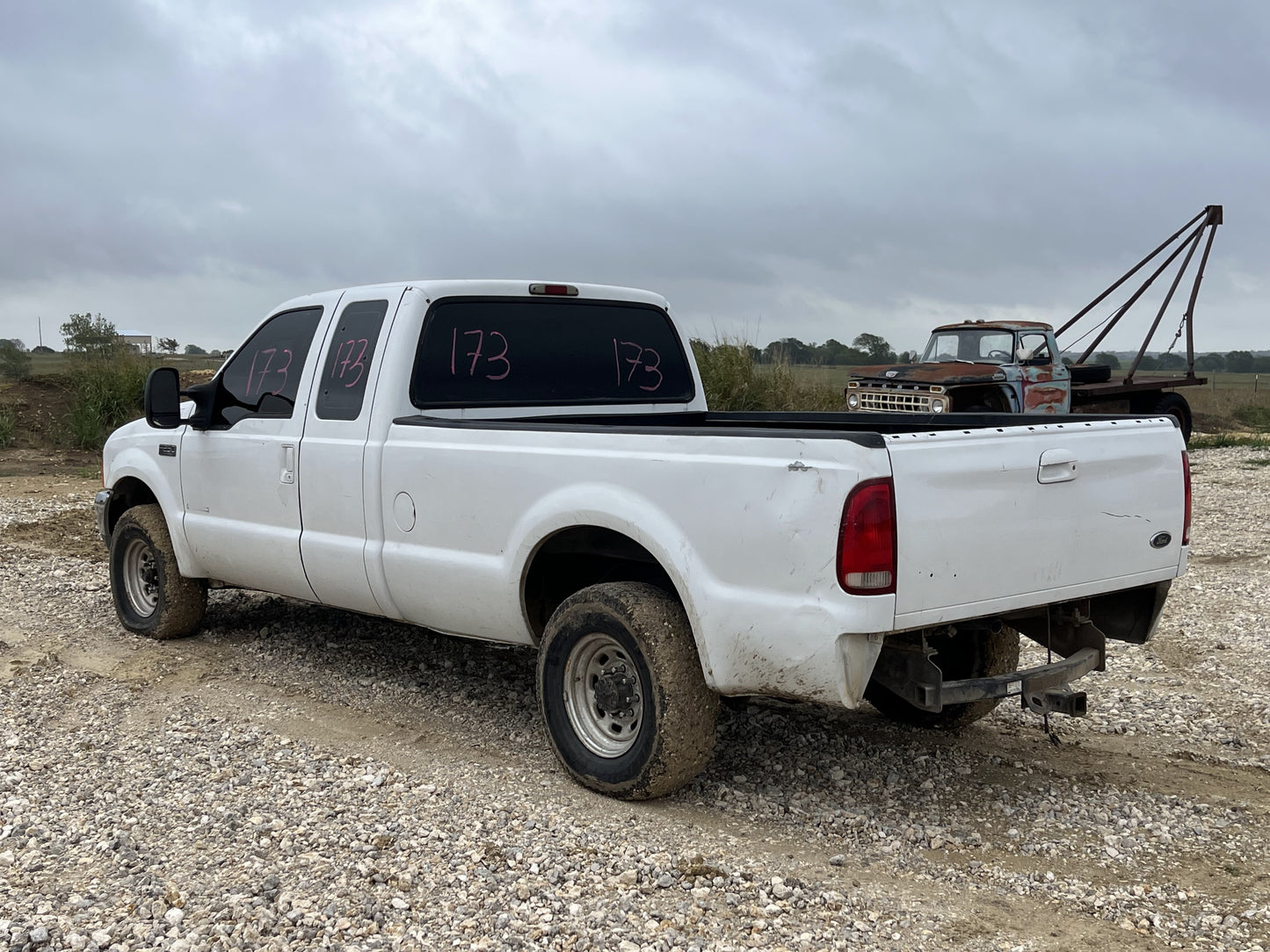 1999-2007 Ford F250 F350 Front RH Right Passenger Door White