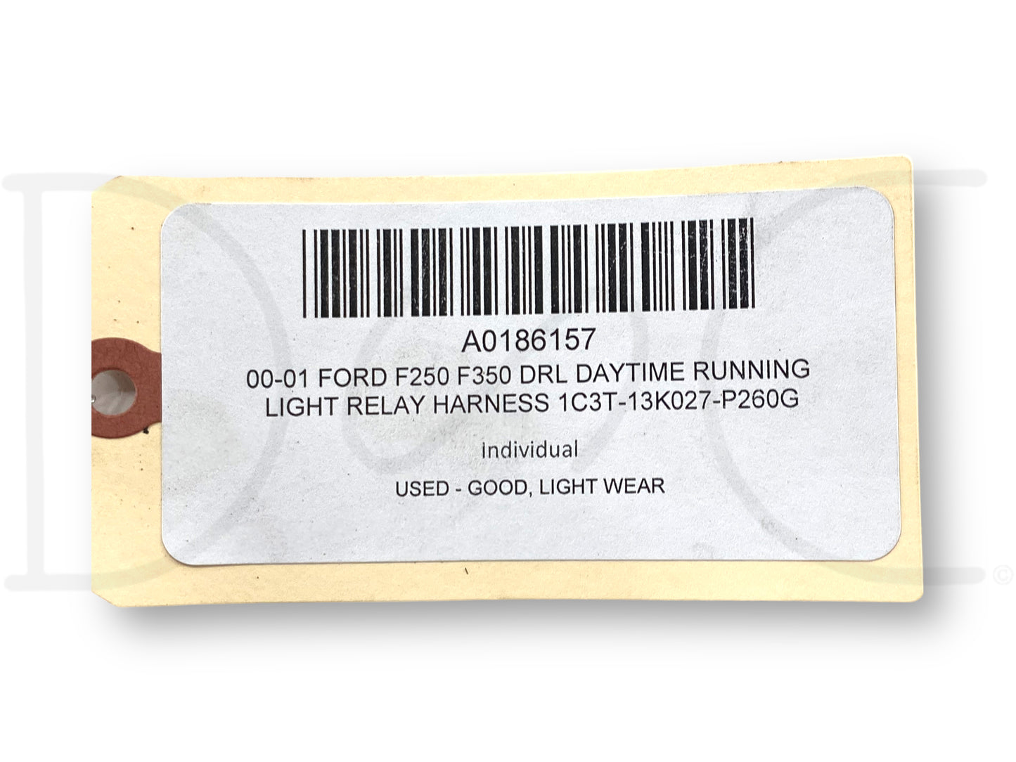 00-01 Ford F250 F350 DRL Daytime Running Light Relay Harness 1C3T-13K027-P260G