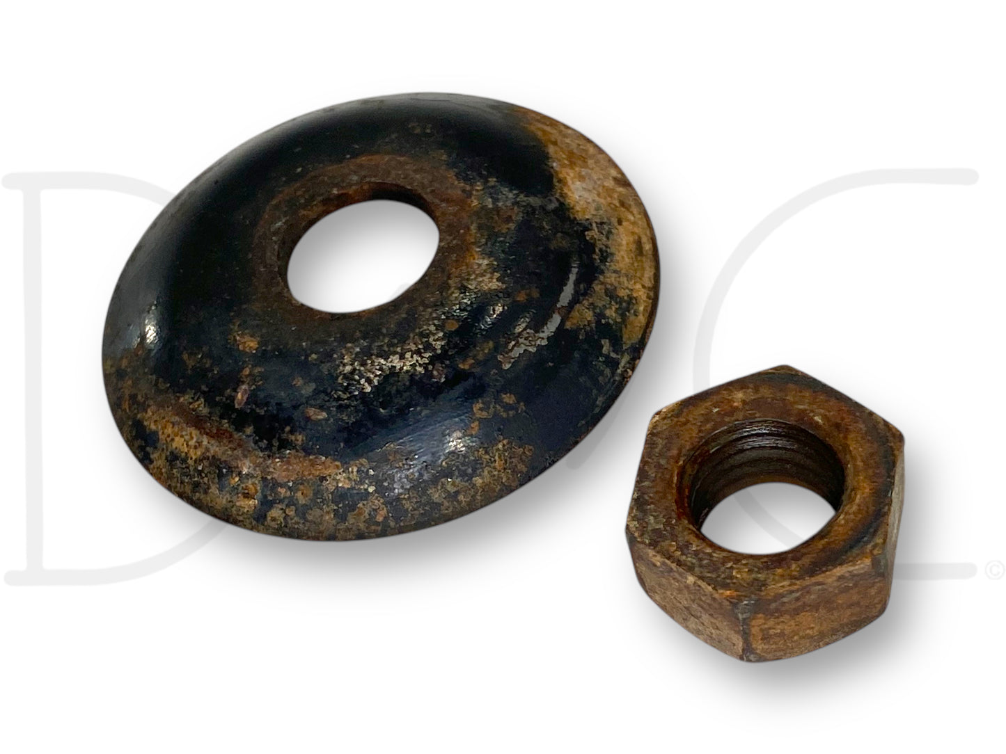 99-07 Ford F250 F350 Front Lower Coil Spring Retainer Washer W/ Nut 2WD