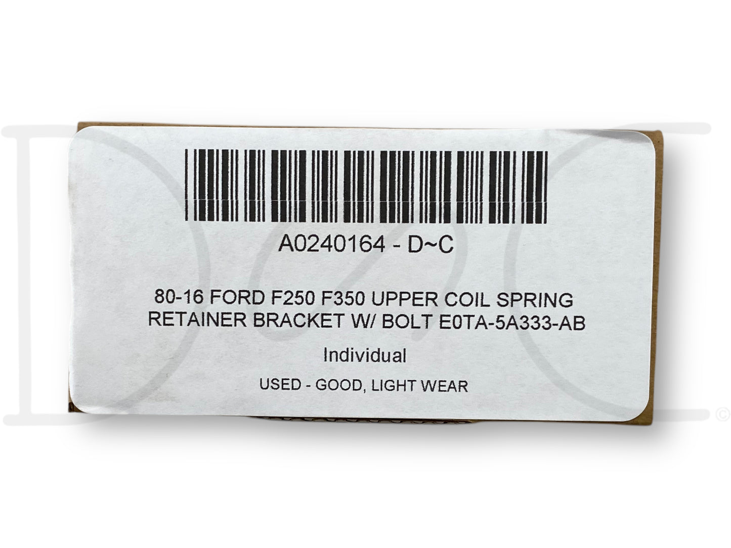80-16 Ford F250 F350 Upper Coil Spring Retainer Bracket W/ Bolt E0Ta-5A333-AB