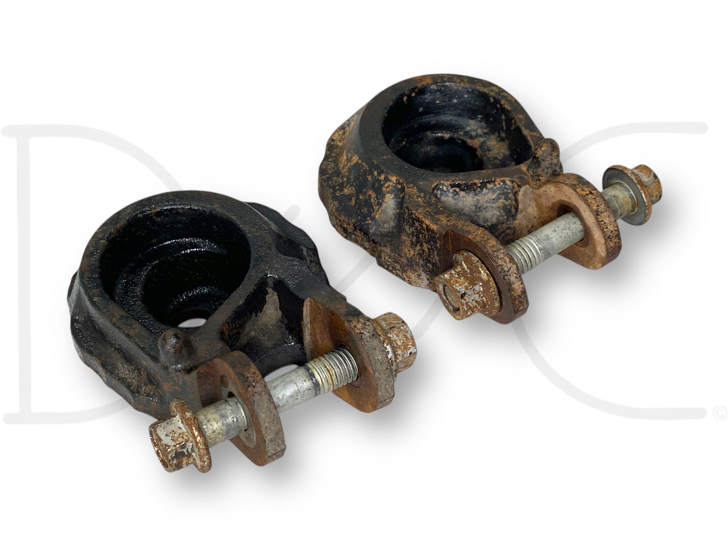 99-07 Ford F250 F350 Front Coil Spring Seat Lower Set Left Right 2WD OEM