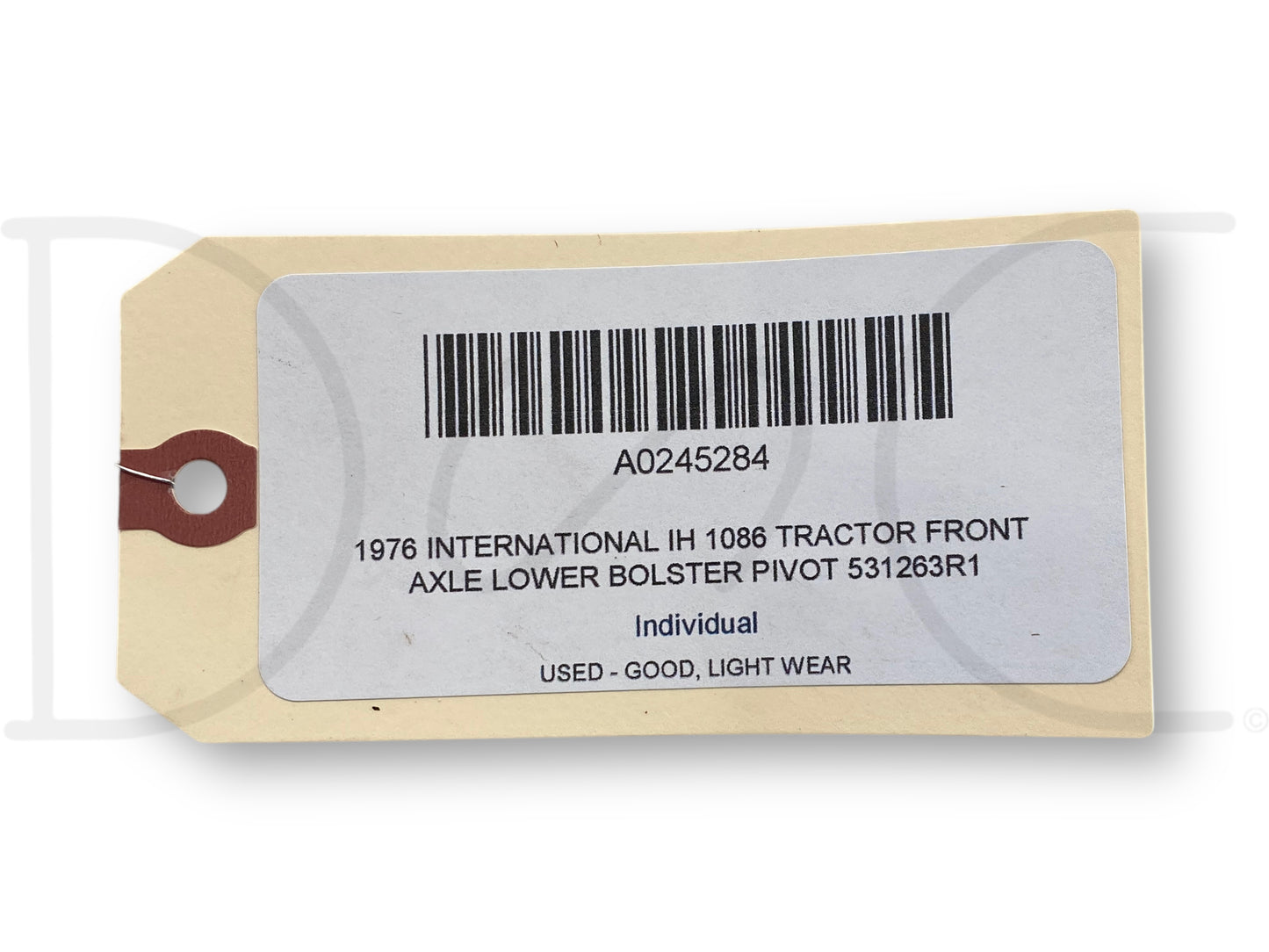 1976 International IH 1086 Tractor Front Axle Lower Bolster Pivot 531263R1