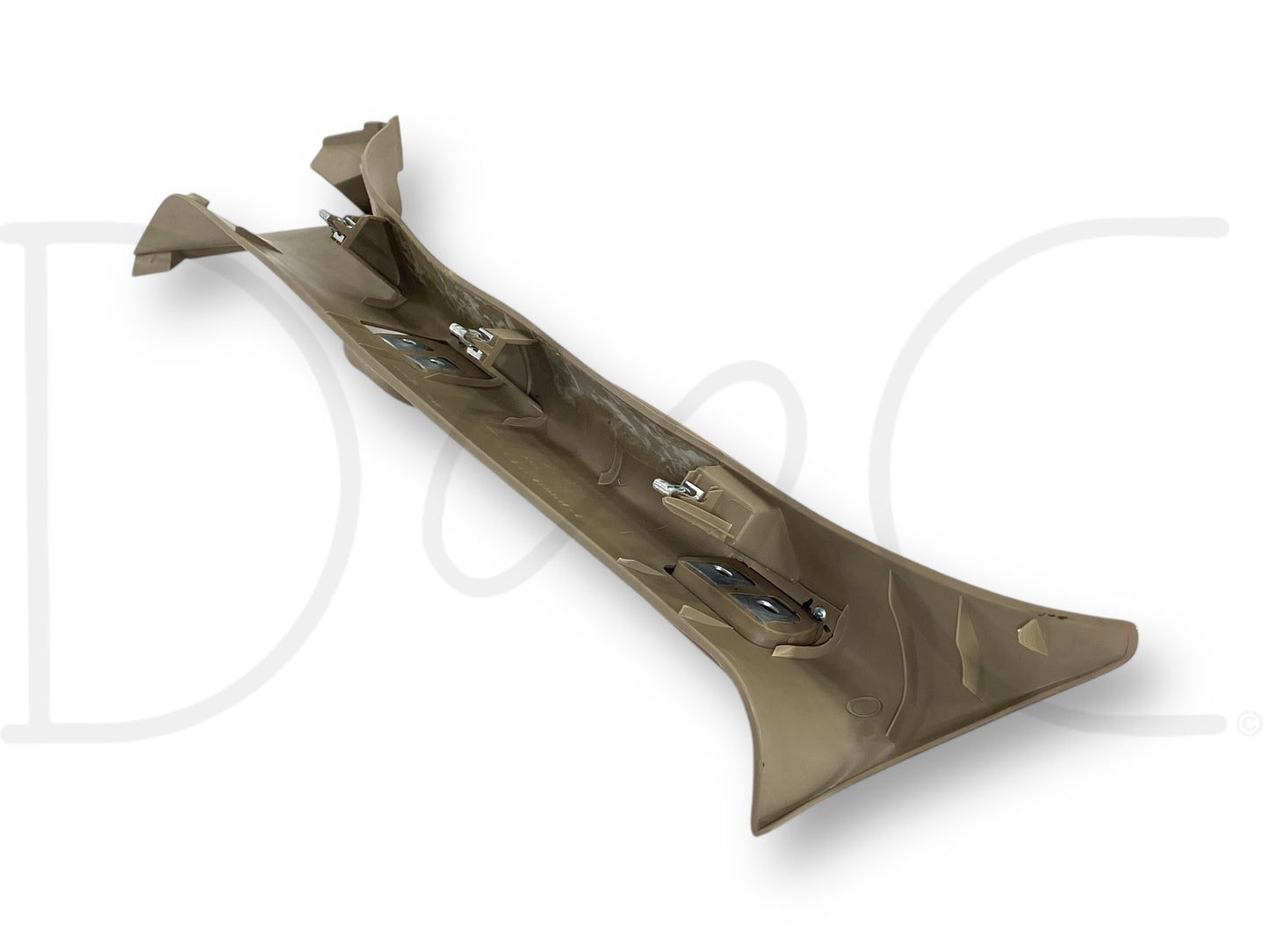 03-07 Ford F250 F350 RH Right Passenger A-Pillar Trim Grab Handle Tan OE