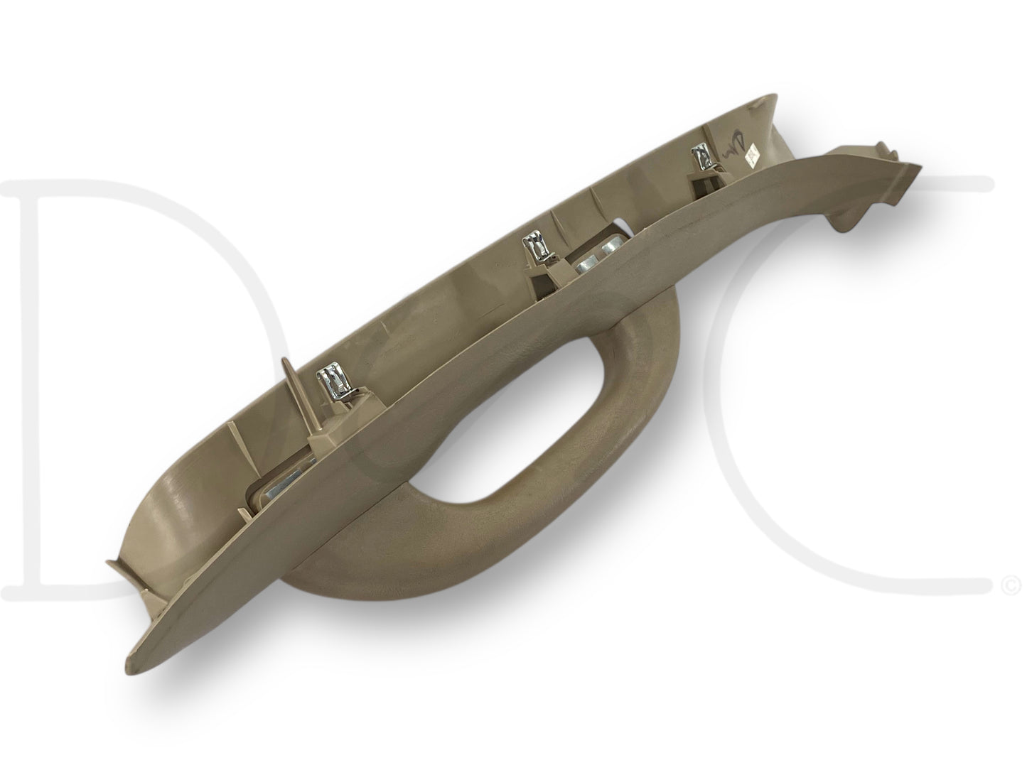 03-07 Ford F250 F350 RH Right Passenger A-Pillar Trim Grab Handle Tan OE