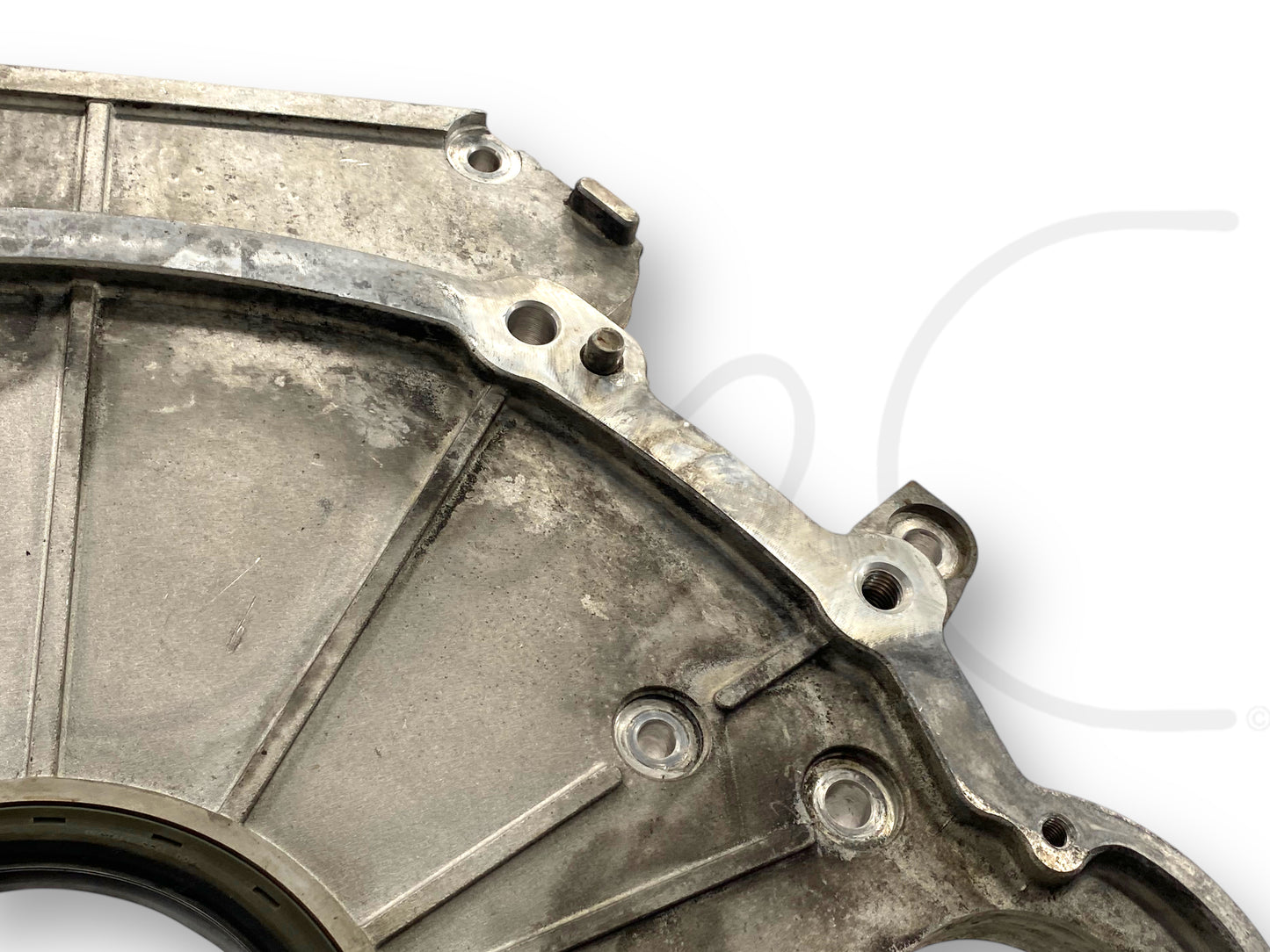 03-07 Ford F250 F350 6.0 ZF6 Manual Trans Rear Engine Adapter Plate 1838870C1
