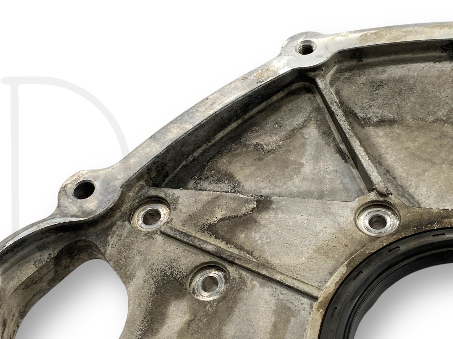 03-07 Ford F250 F350 6.0 ZF6 Manual Trans Rear Engine Adapter Plate 1838870C1