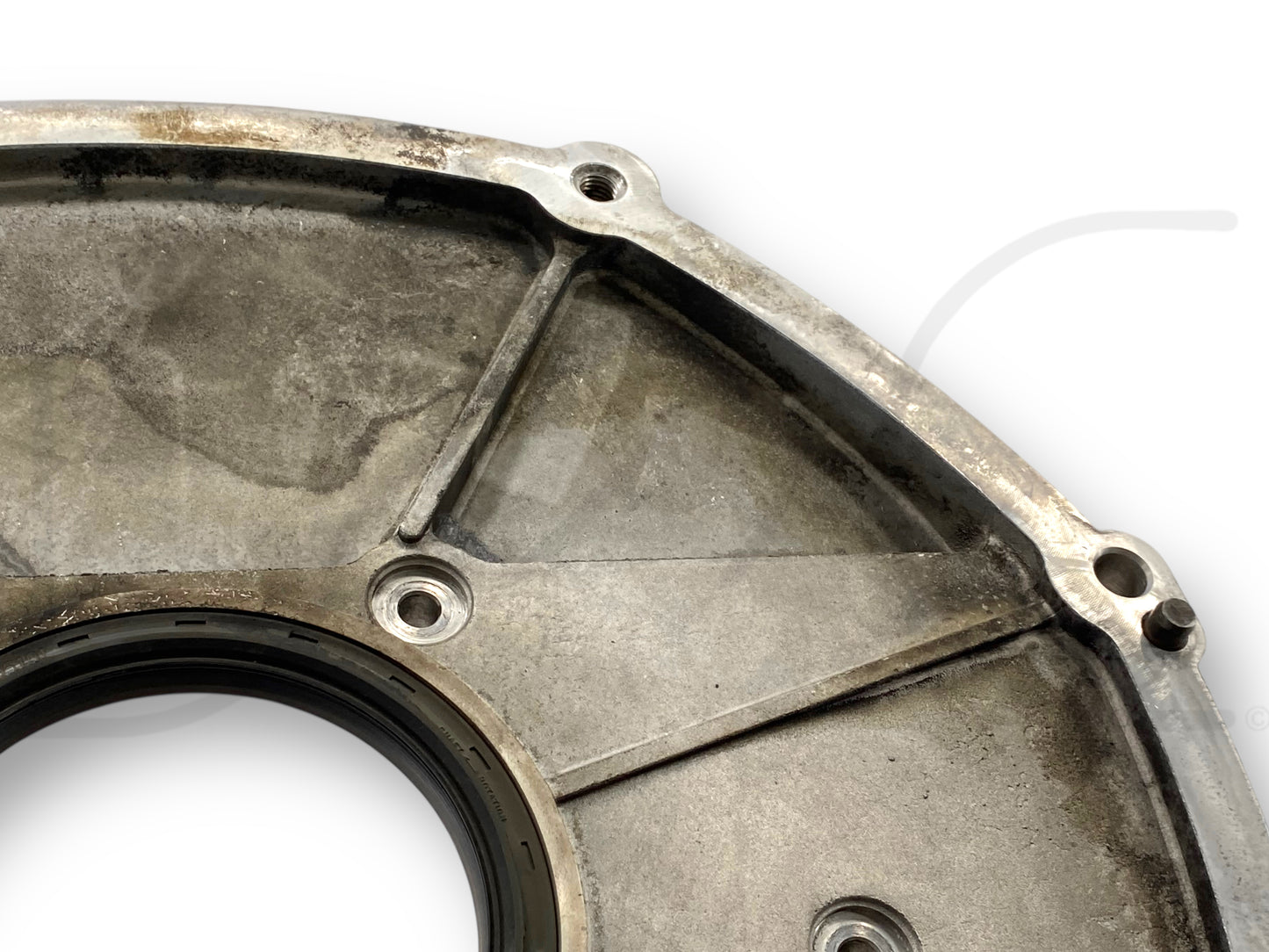 03-07 Ford F250 F350 6.0 ZF6 Manual Trans Rear Engine Adapter Plate 1838870C1