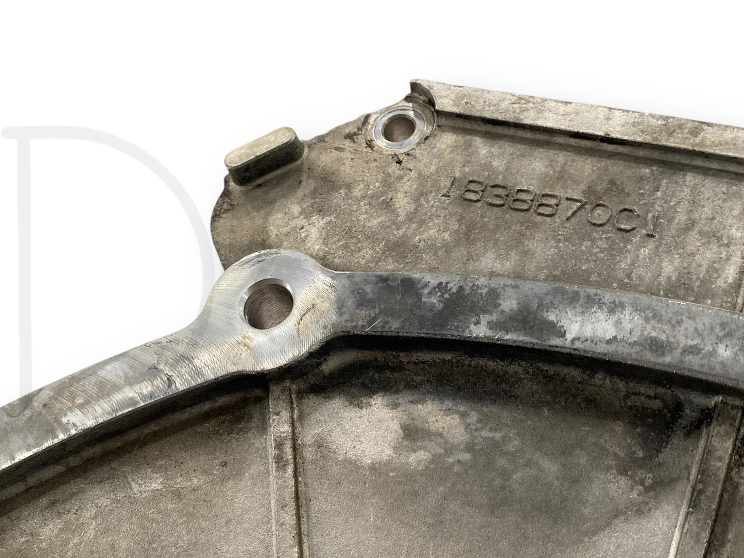 03-07 Ford F250 F350 6.0 ZF6 Manual Trans Rear Engine Adapter Plate 1838870C1