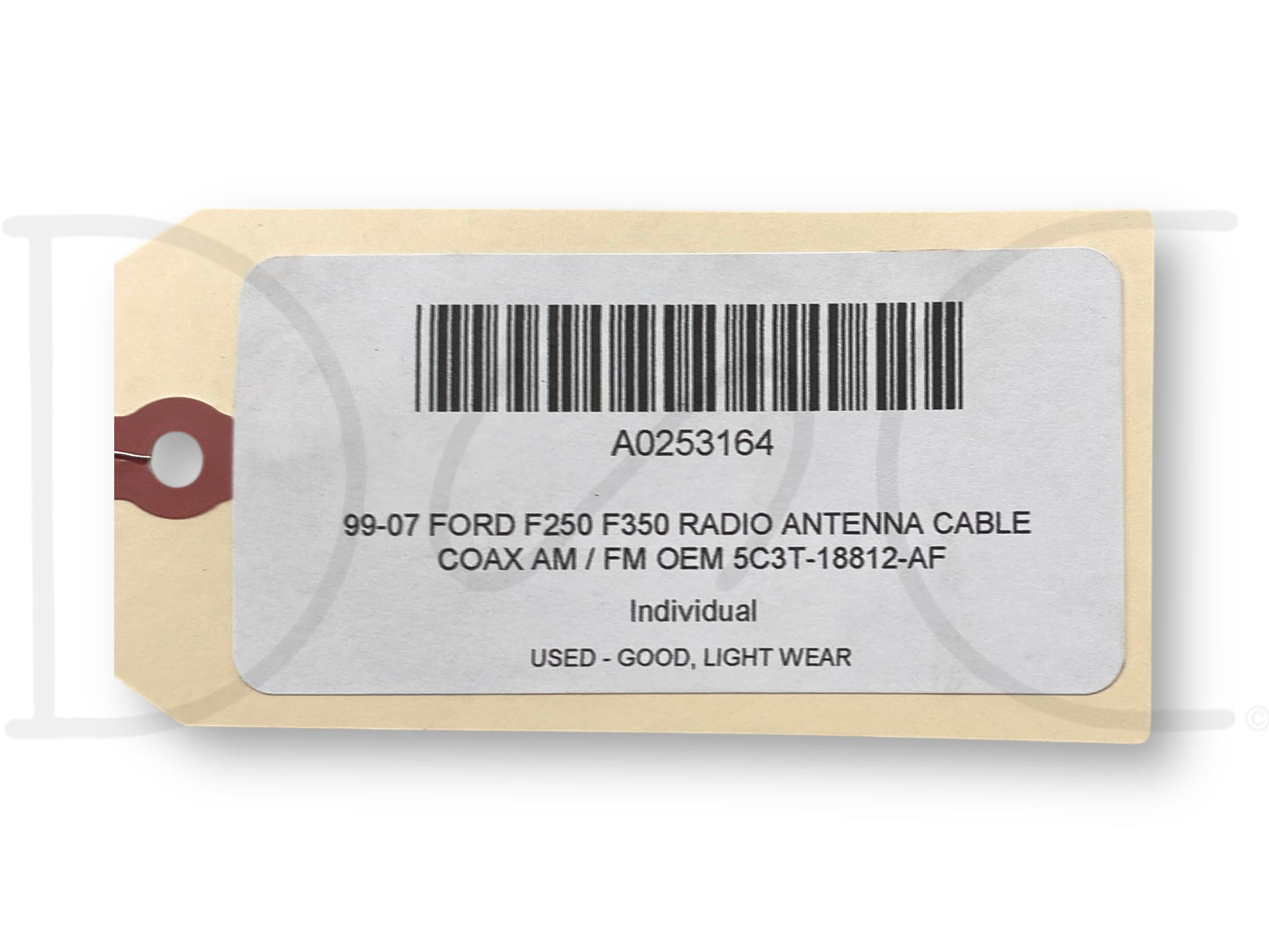99-07 Ford F250 F350 Radio Antenna Cable Coax AM / FM OEM 5C3T-18812-Af
