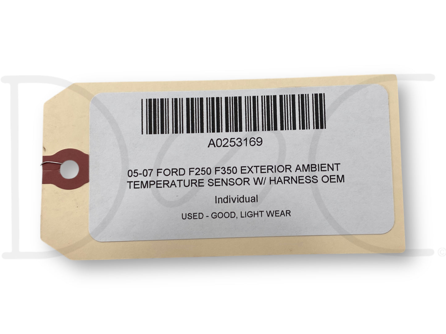 05-07 Ford F250 F350 Exterior Ambient Temperature Sensor W/ Harness OEM