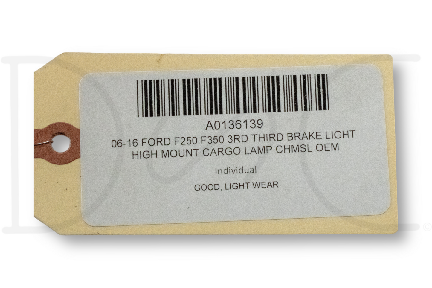 06-16 Ford F250 F350 3Rd Third Brake Light High Mount Cargo Lamp CHMSL OEM