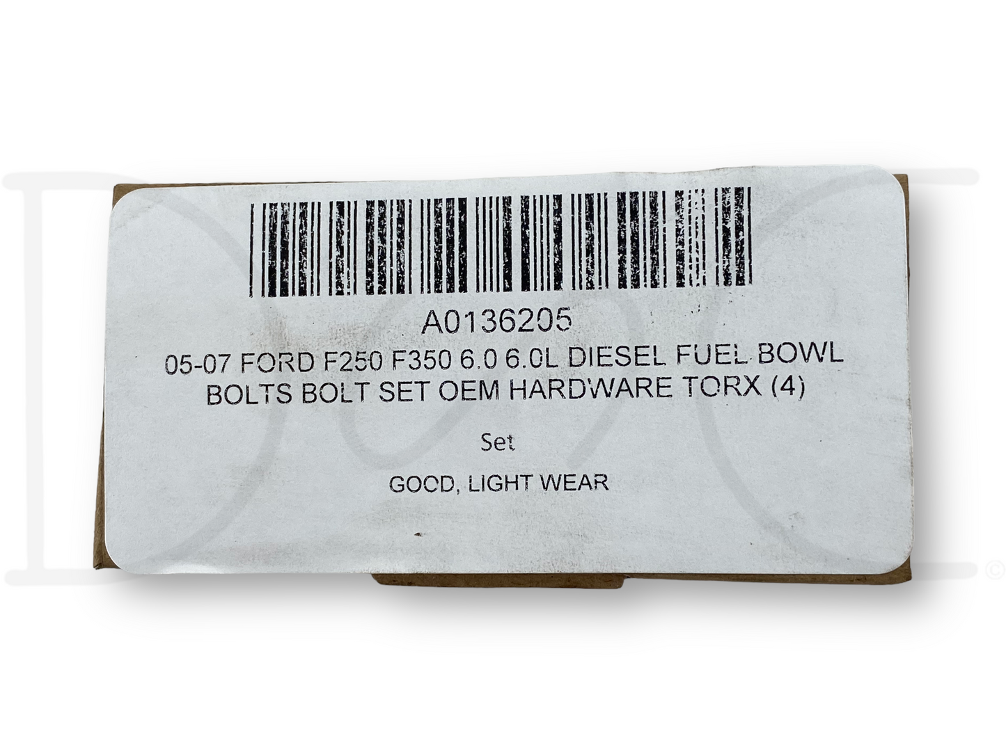 03-07 Ford F250 F350 6.0 6.0L Diesel Fuel Oil Filter Housing Bolts Bolt Set OE