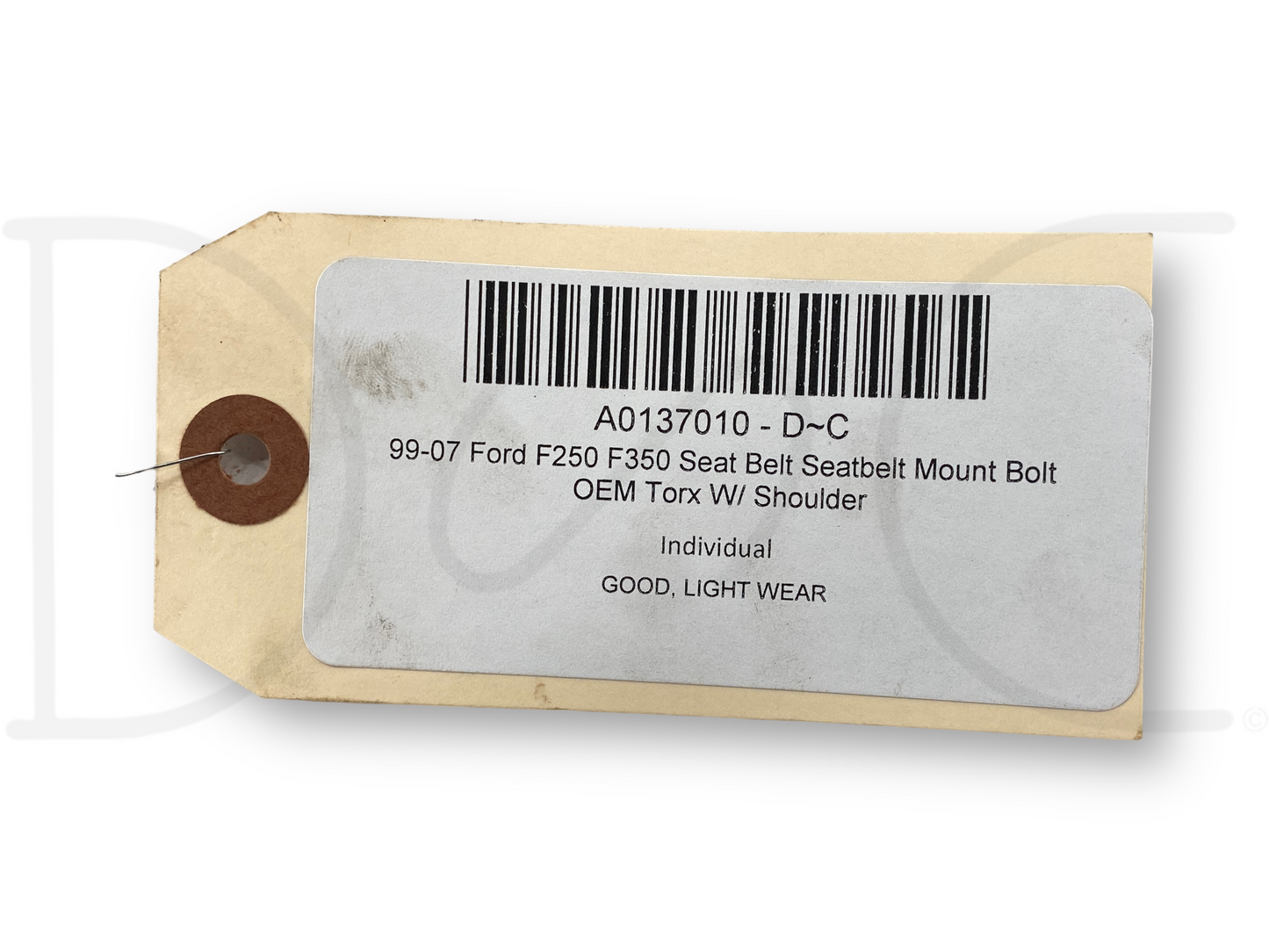 99-07 Ford F250 F350 Seat Belt Seatbelt Mount Bolt OEM Torx W/ Shoulder