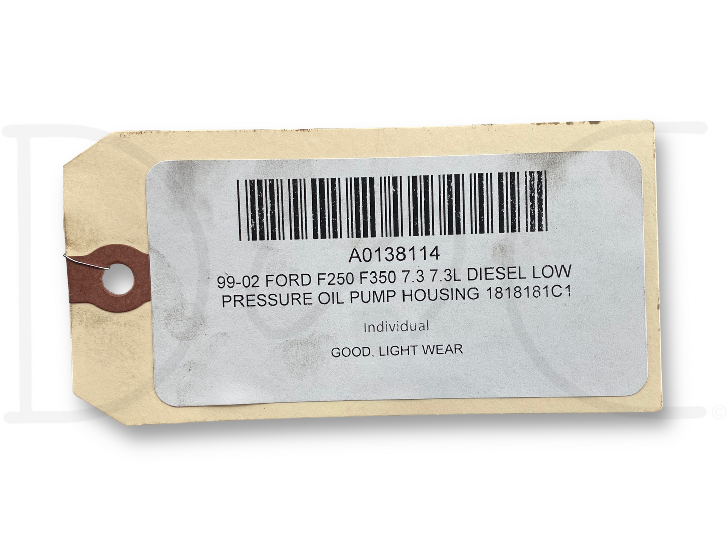 99-02 Ford F250 F350 7.3 7.3L Diesel Low Pressure Oil Pump Housing 1818181C1