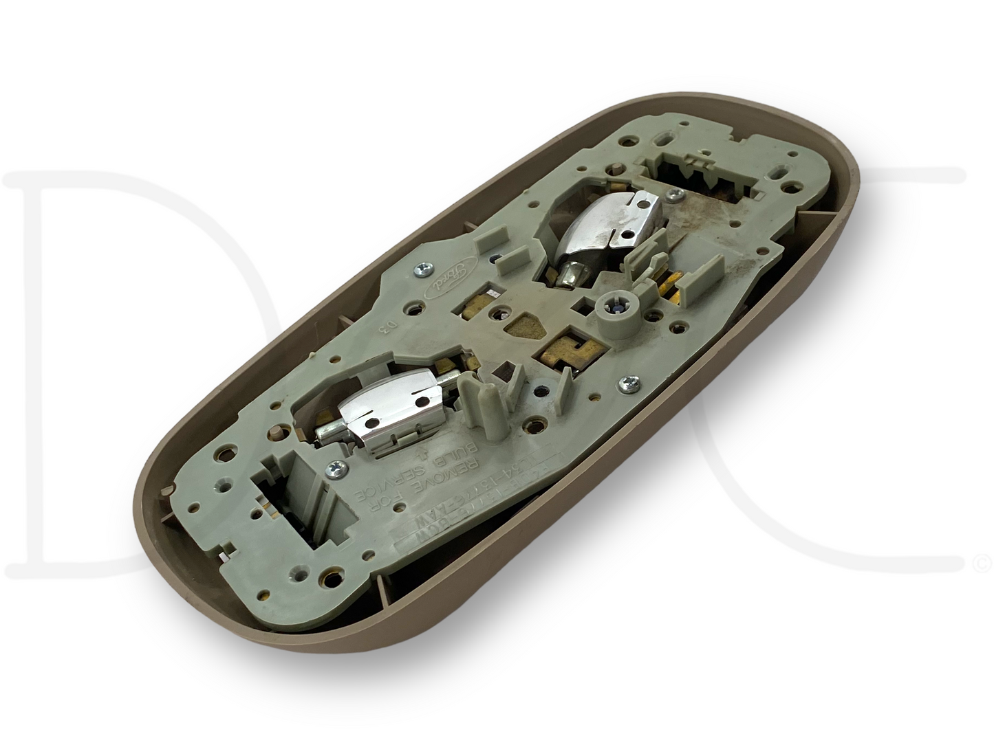 99-07 Ford F250 F350 Overhead Dome Light Map Lamp Tan OE F4Db-13776-Bcw