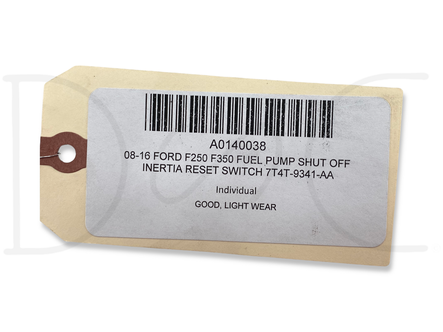 08-16 Ford F250 F350 Fuel Pump Shut Off Inertia Reset Switch 7T4T-9341-Aa