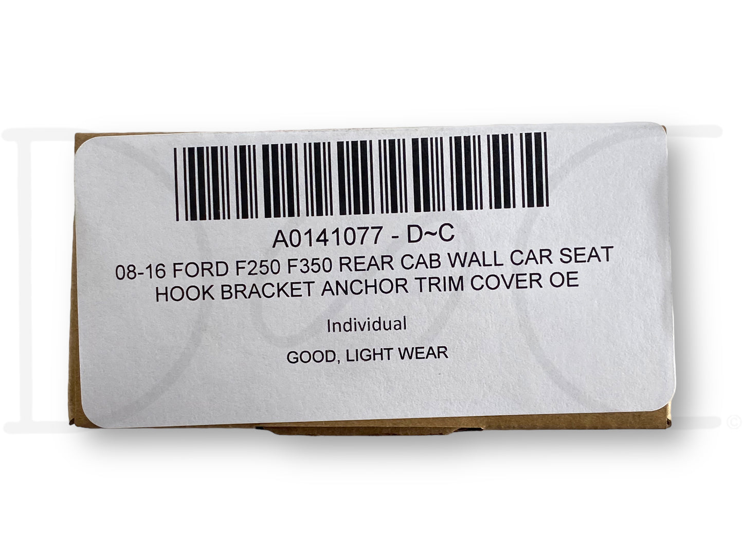 08-16 Ford F250 F350 Rear Cab Wall Car Seat Hook Bracket Anchor Trim Cover OE