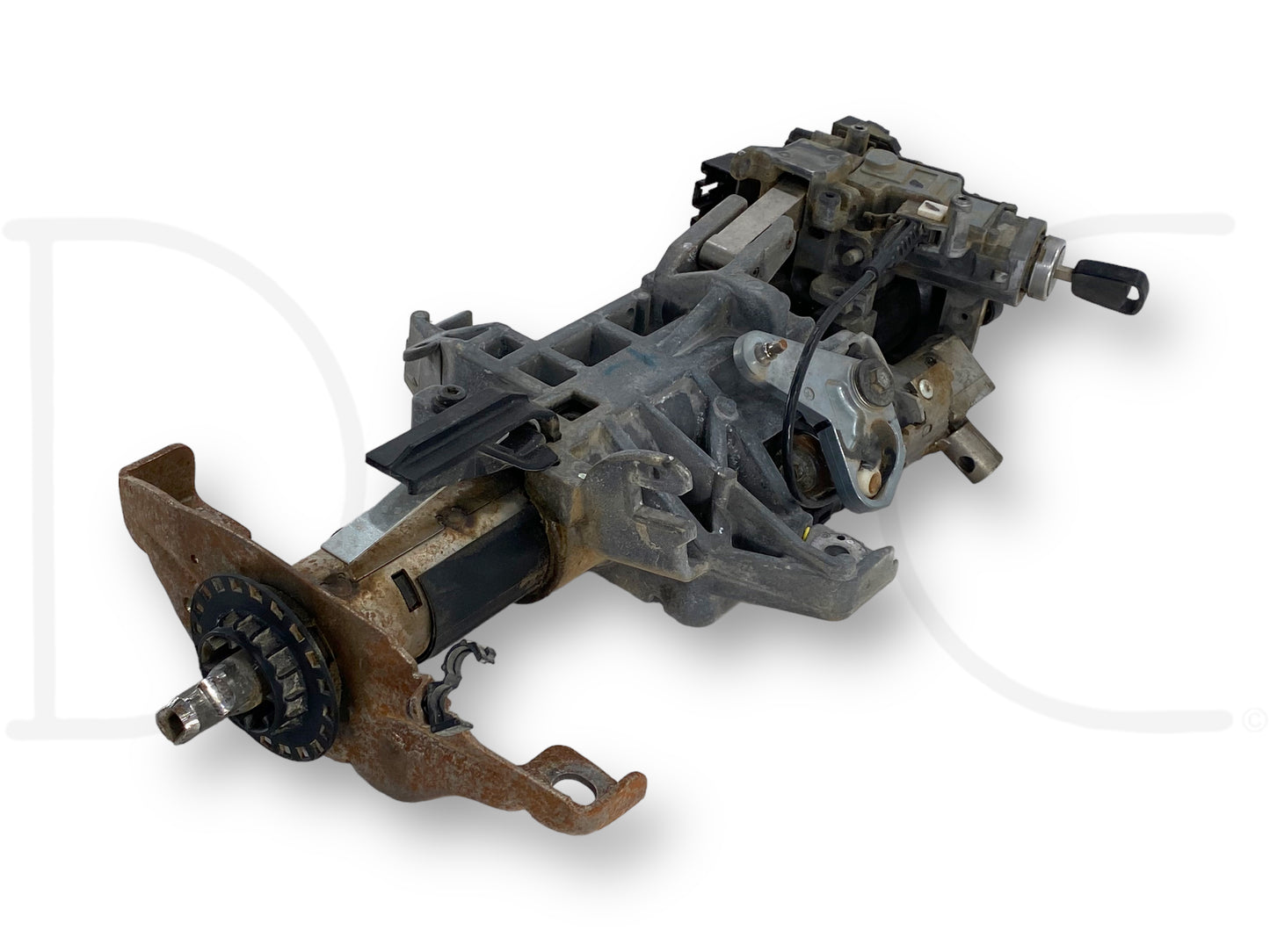 08-10 Ford F250 F350 Steering Column Auto Trans W/ Key & Clockspring OE