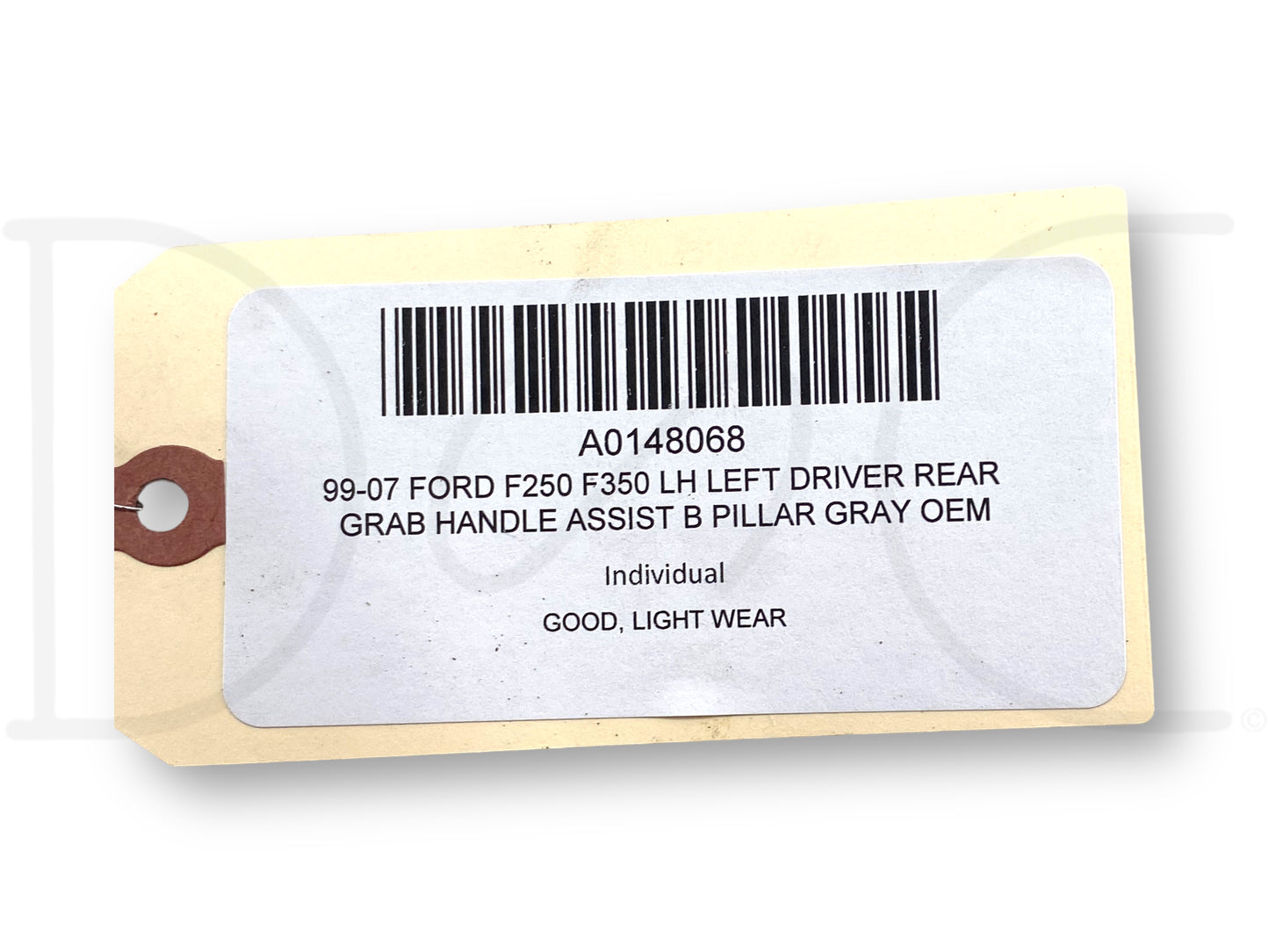 99-07 Ford F250 F350 LH Left Driver Rear Grab Handle Assist B Pillar Gray OEM