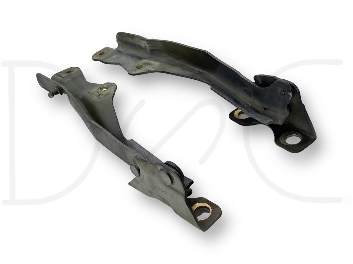 99-07 Ford F250 F350 Super Duty Hood Hinge Set Gray Hood Hinges OE RH LH Pair