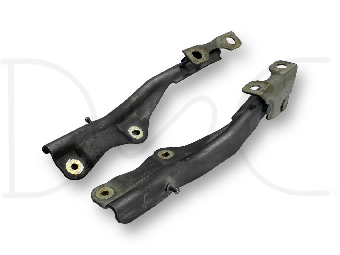 99-07 Ford F250 F350 Super Duty Hood Hinge Set Gray Hood Hinges OE RH LH Pair