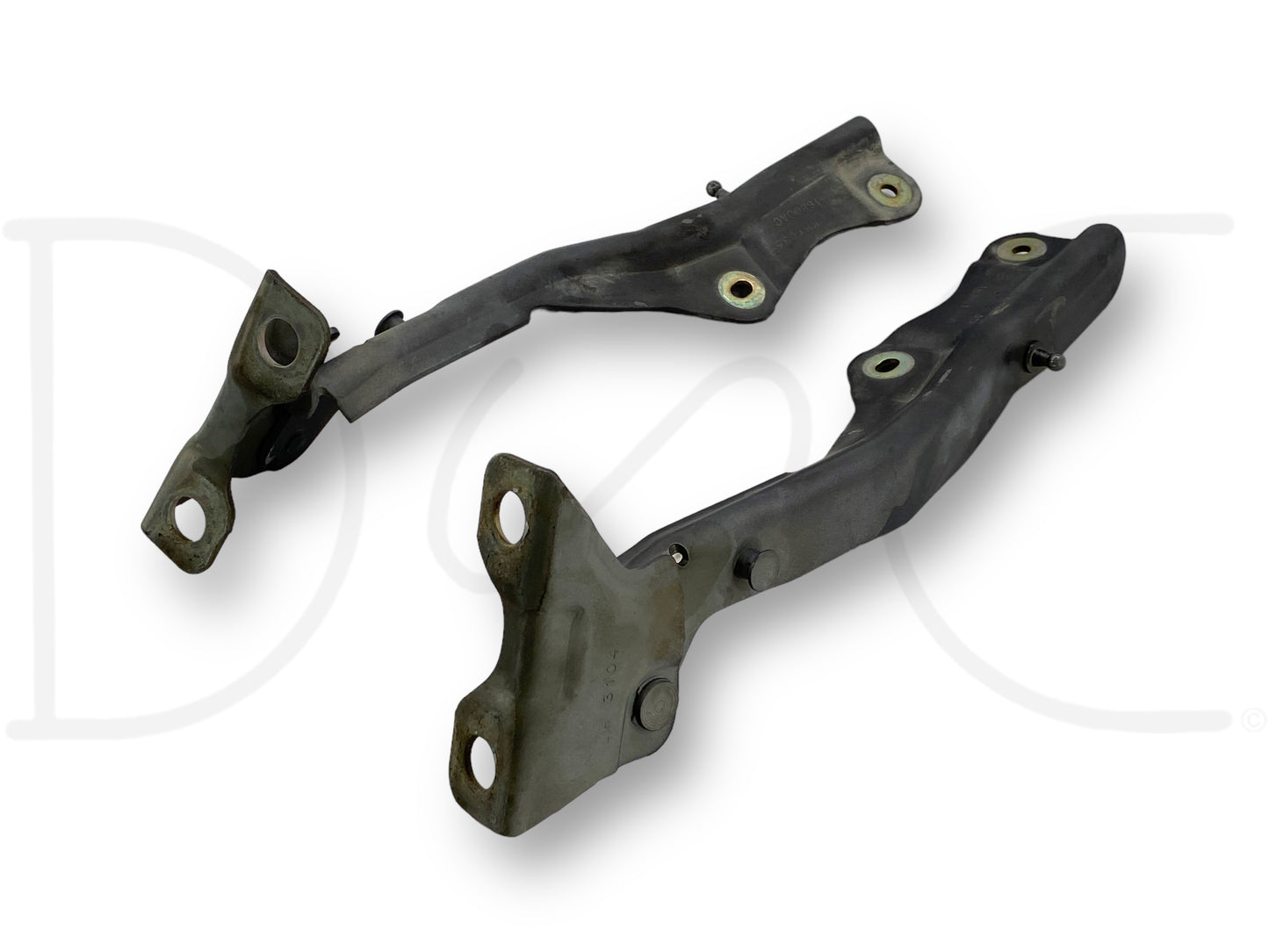 99-07 Ford F250 F350 Super Duty Hood Hinge Set Gray Hood Hinges OE RH LH Pair