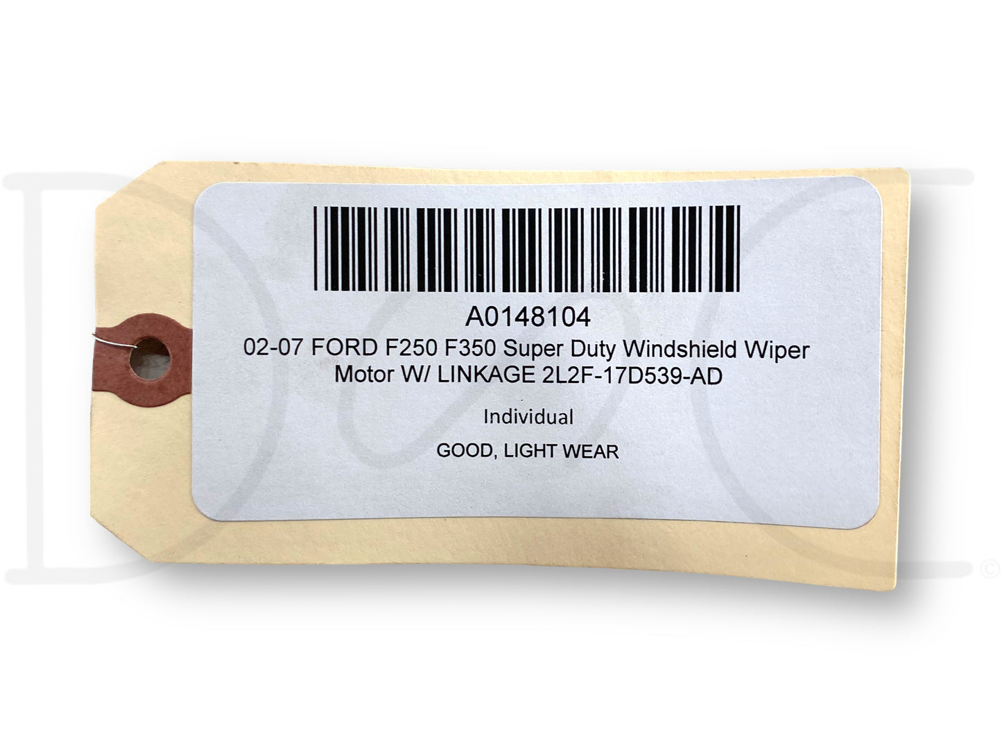 02-07 Ford F250 F350 Super Duty Windshield Wiper Motor W/ Linkage 2L2F-17D539-Ad