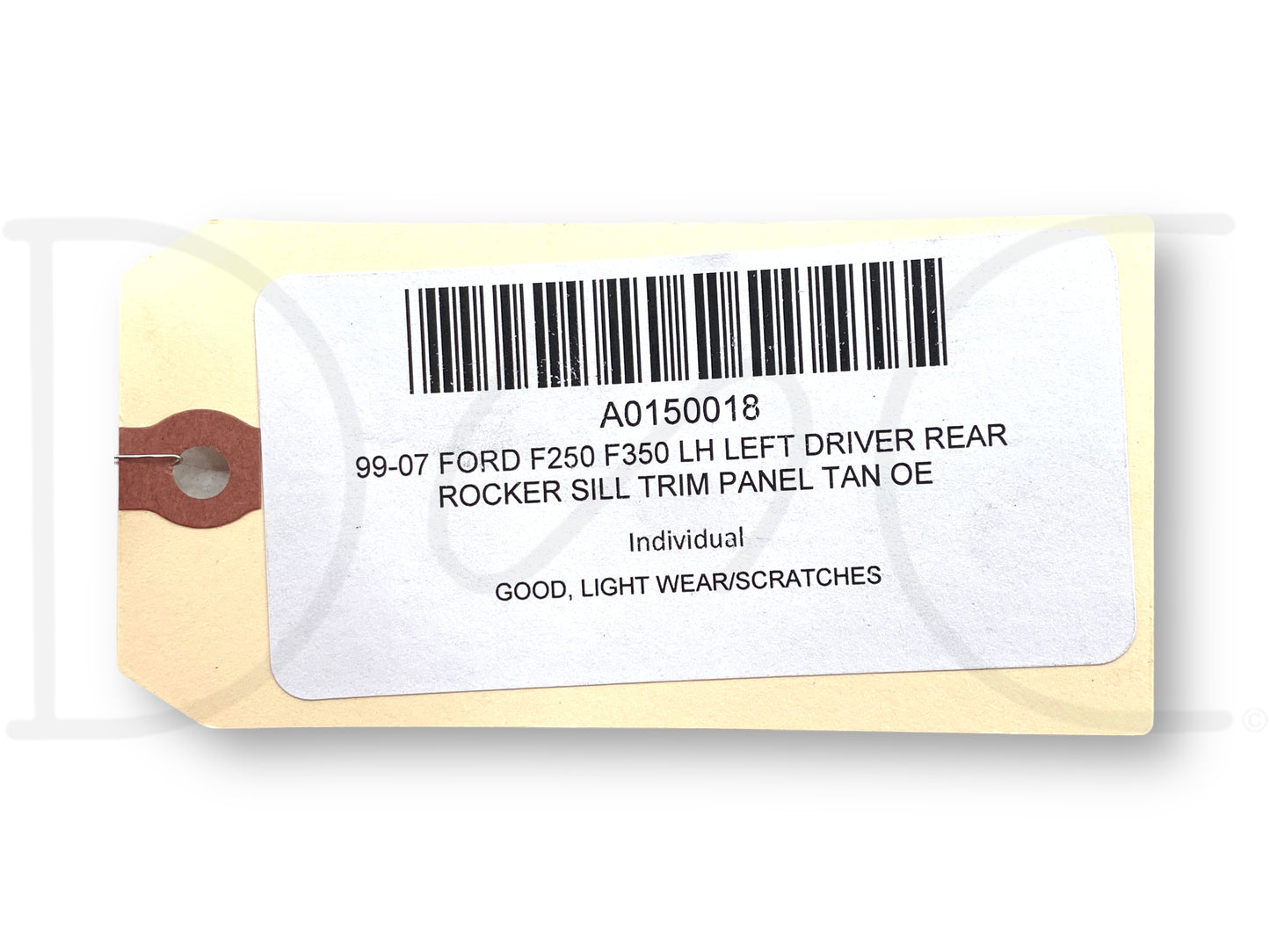 99-07 Ford F250 F350 LH Left Driver Rear Rocker Sill Trim Panel Tan OE