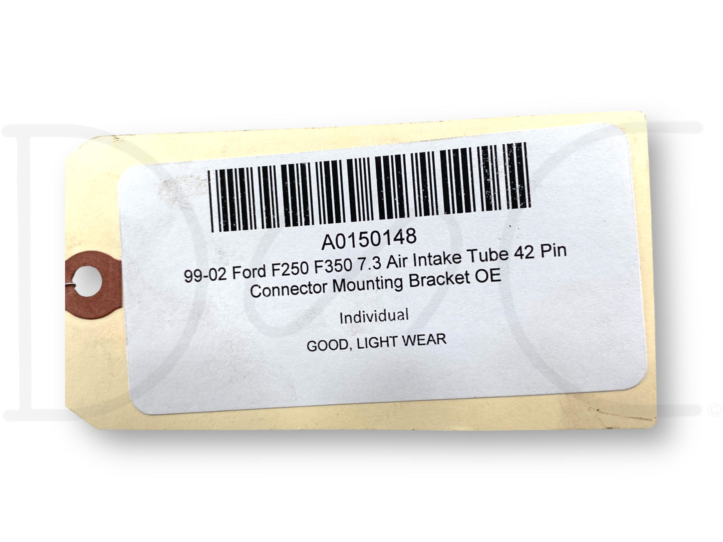 99-02 Ford F250 F350 7.3 Air Intake Tube 42 Pin Connector Mounting Bracket OE