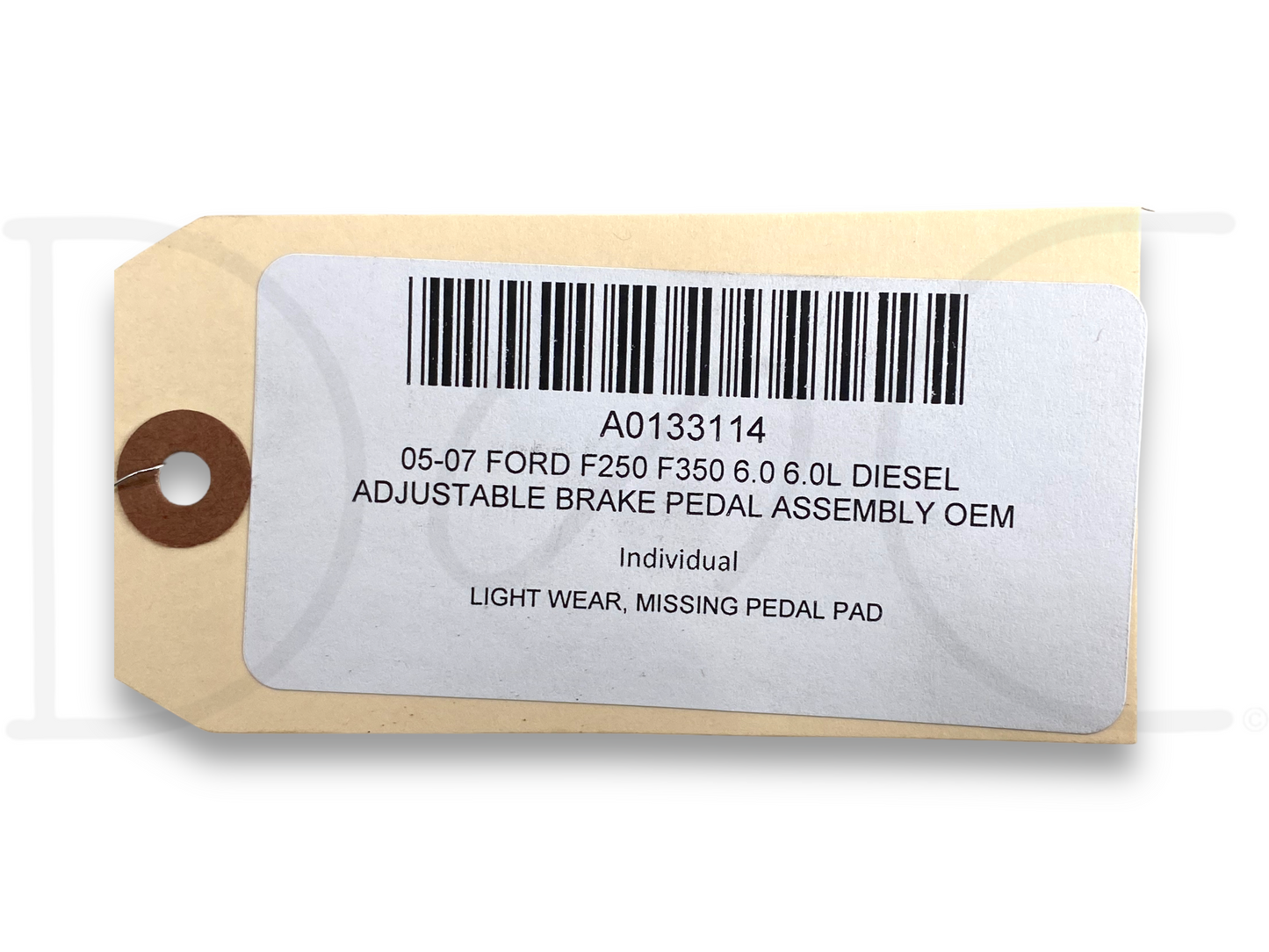 05-07 Ford F250 F350 6.0 6.0L Diesel Adjustable Brake Pedal Assembly OEM