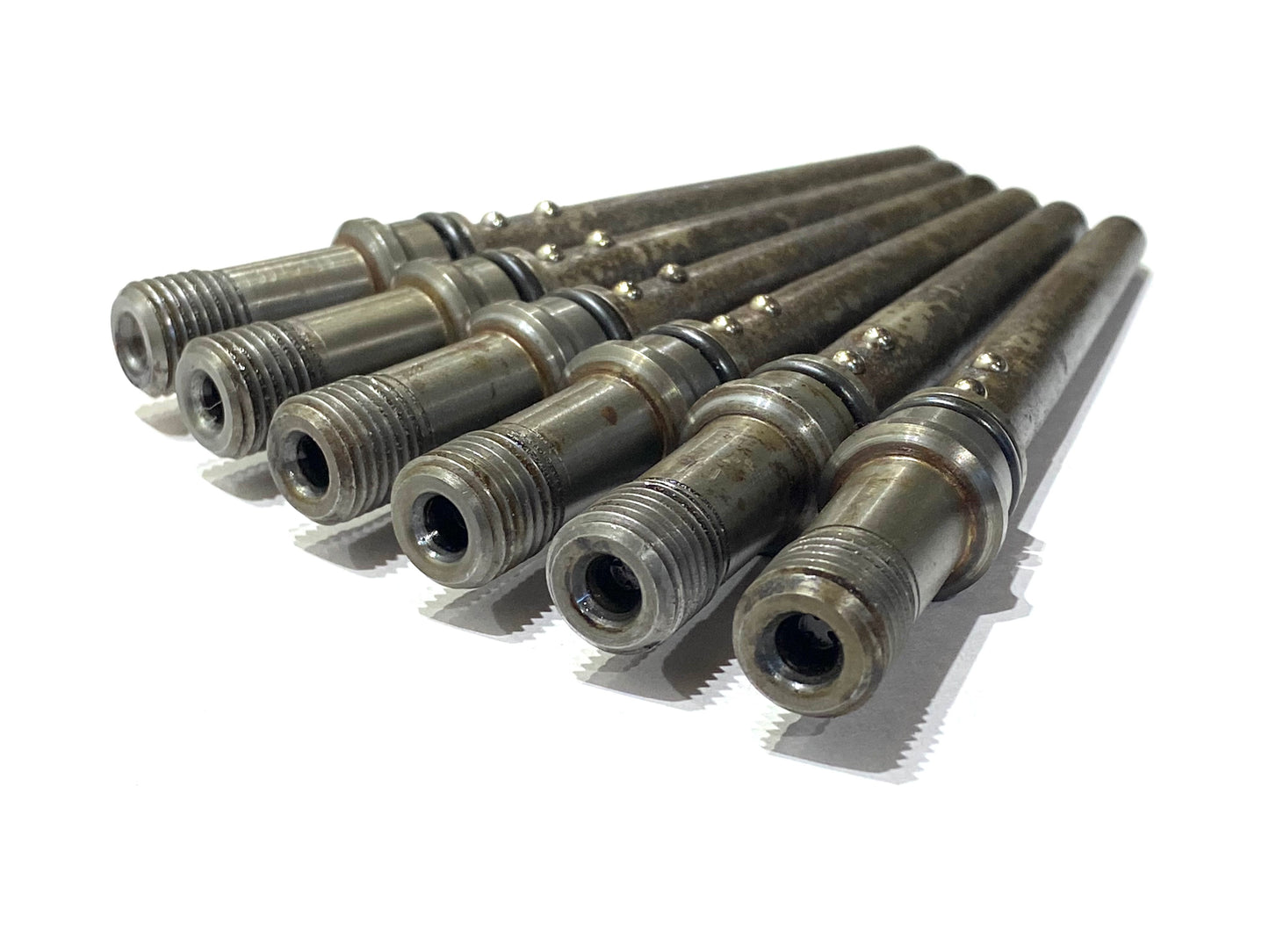03-07 Dodge 5.9 5.9L 24V Cummins Diesel Injector Connector Feed Tube Set Of 6