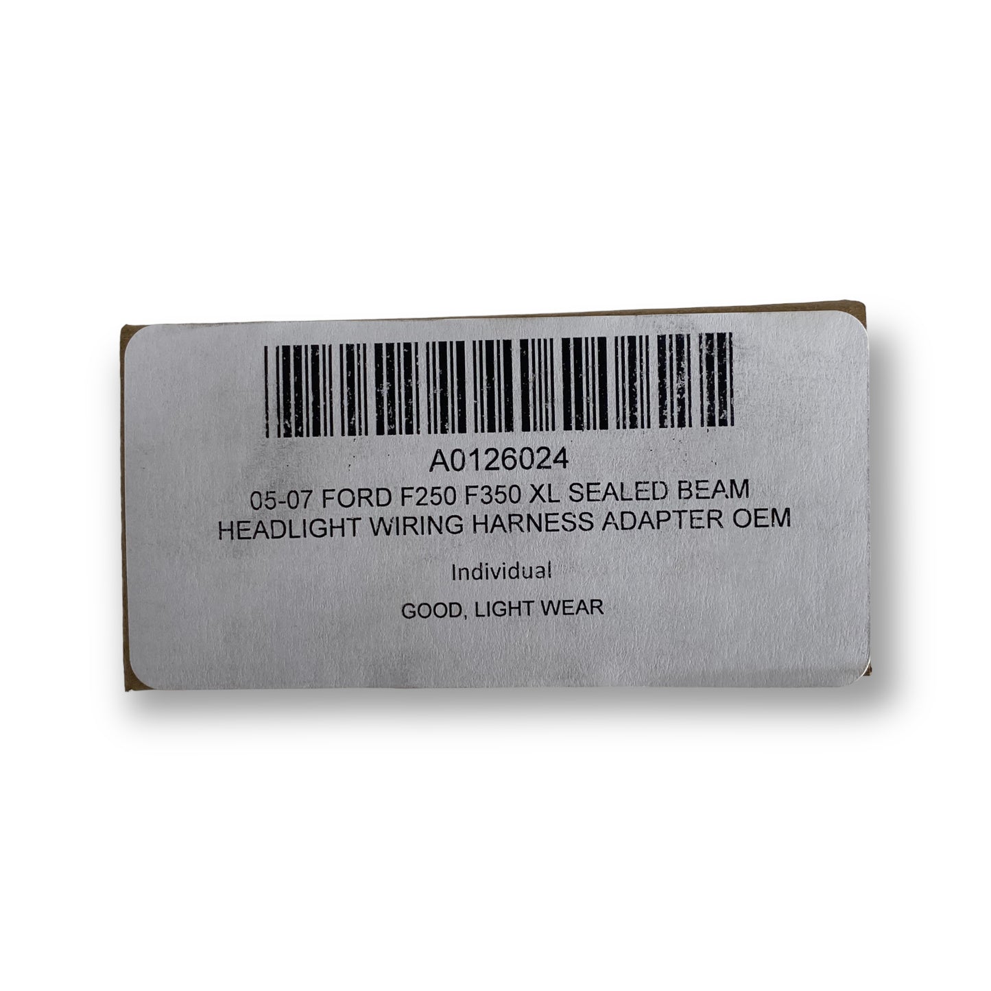 05-07 Ford F250 F350 XL Sealed Beam Headlight Wiring Harness Adapter OEM