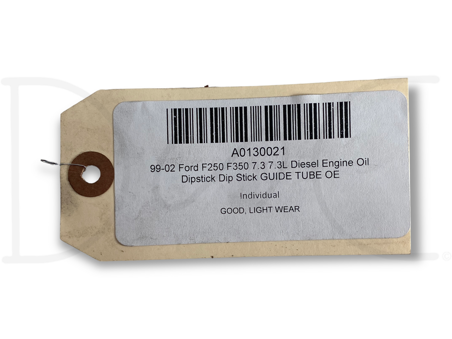 99-02 Ford F250 F350 7.3 7.3L Diesel Engine Oil Dipstick Dip Stick Guide Tube OE