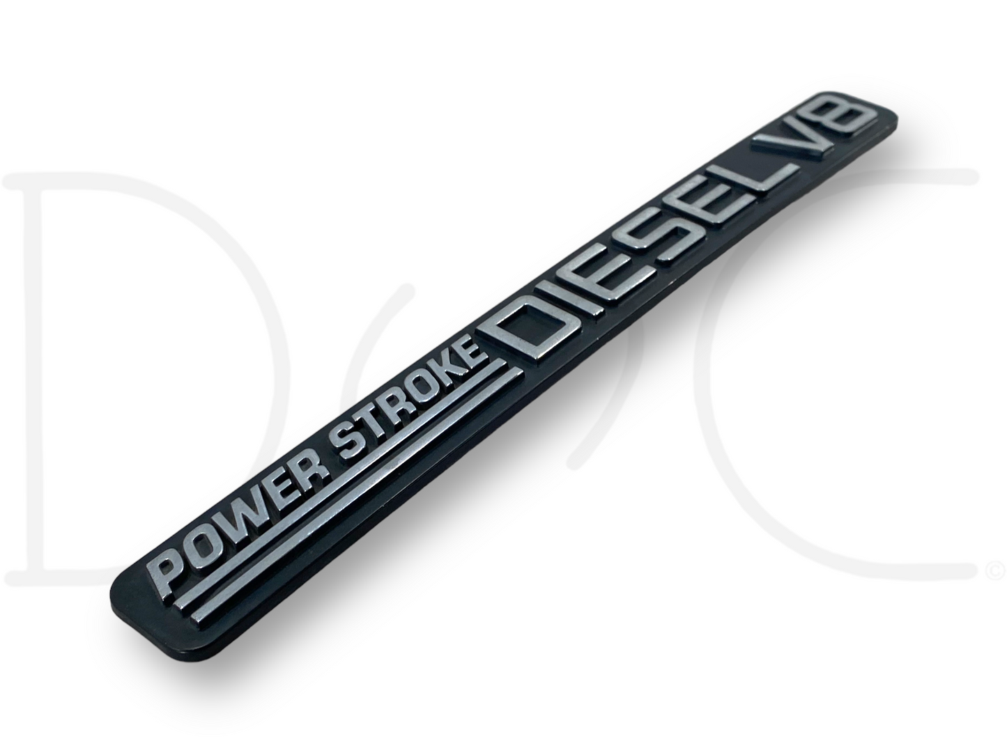 01-02 Ford F250 F350 7.3 7.3L Powerstroke V8 Turbo Diesel Door Badge Emblem OE