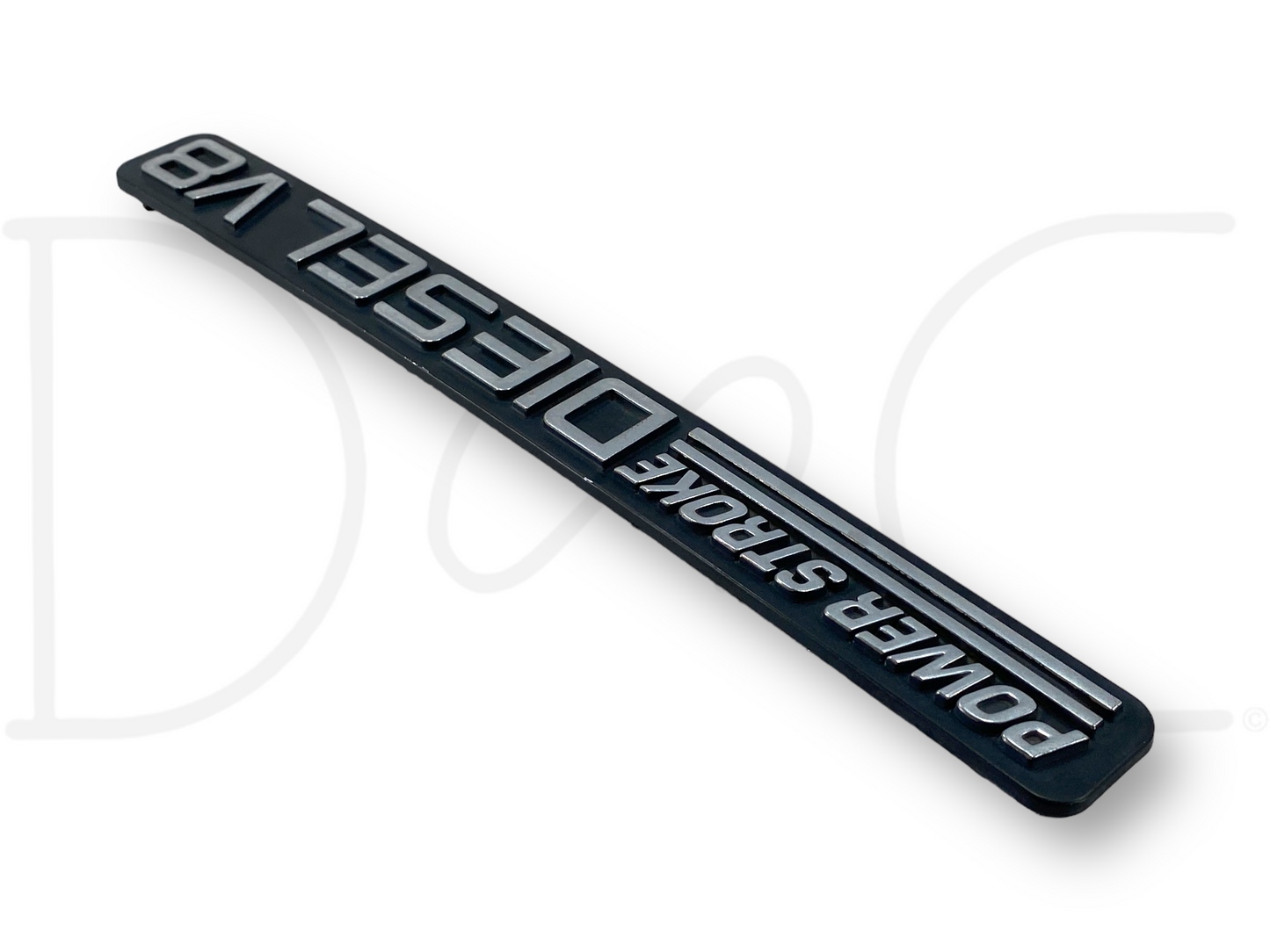 01-02 Ford F250 F350 7.3 7.3L Powerstroke V8 Turbo Diesel Door Badge Emblem OE