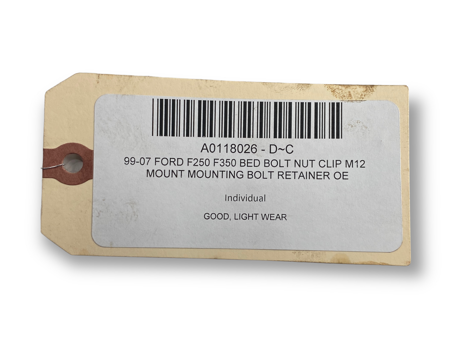 99-07 Ford F250 F350 Bed Bolt Nut Clip M12 Mount Mounting Bolt Retainer OE