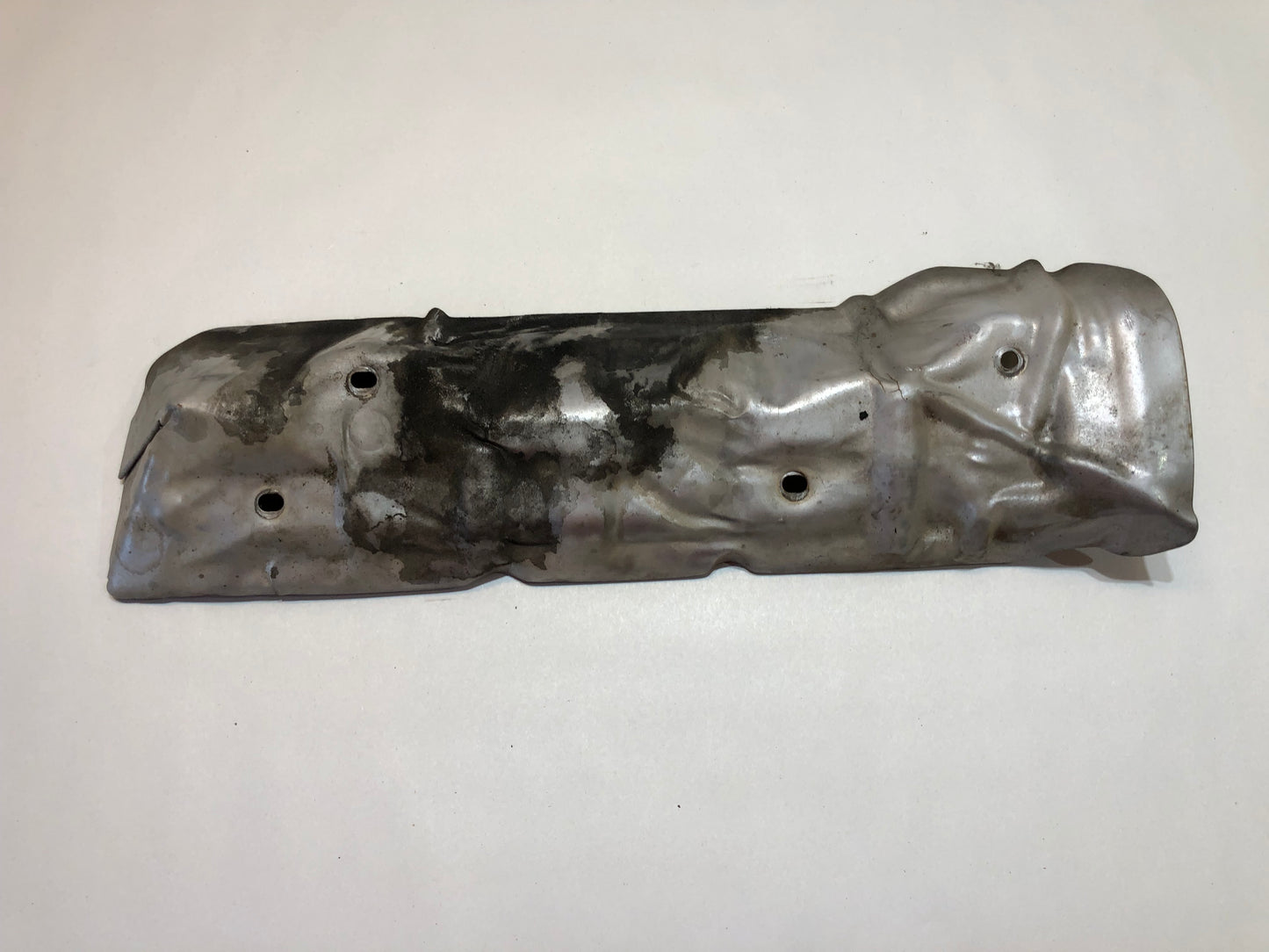 11-14 Ford F250 F350 6.7L LH Driver Exhaust Manifold Heat Shield OEM