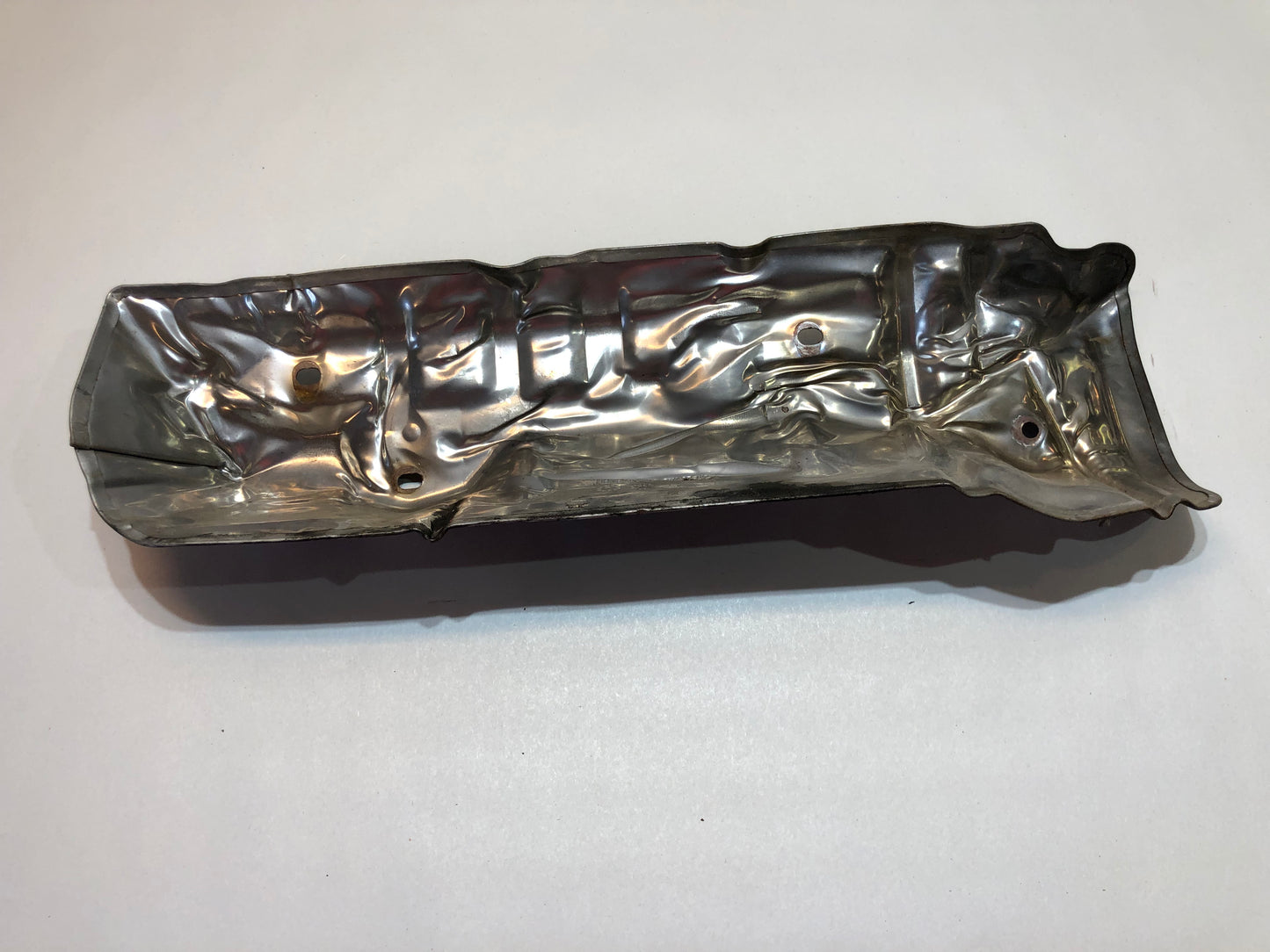 11-14 Ford F250 F350 6.7L LH Driver Exhaust Manifold Heat Shield OEM
