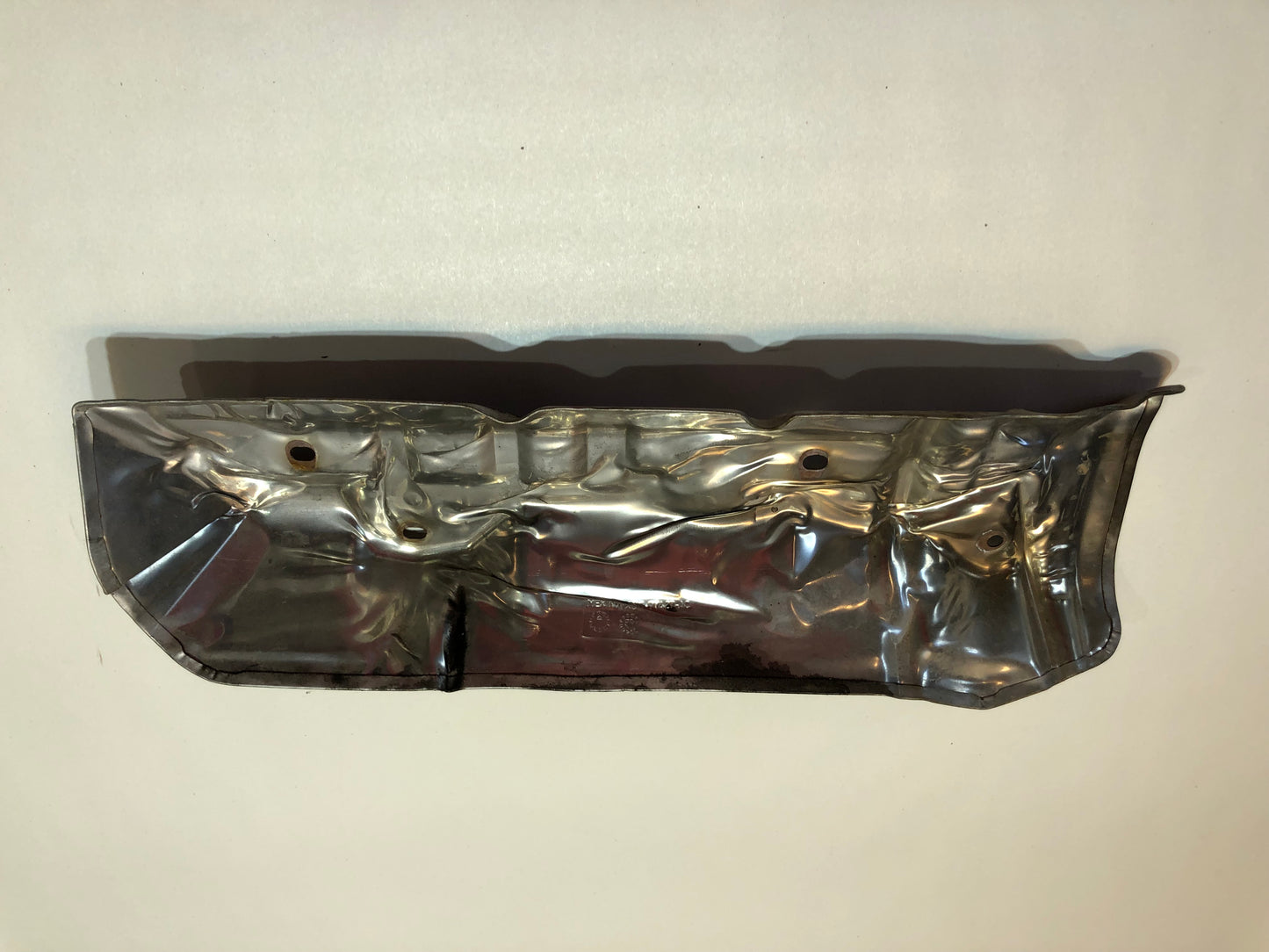11-14 Ford F250 F350 6.7L LH Driver Exhaust Manifold Heat Shield OEM