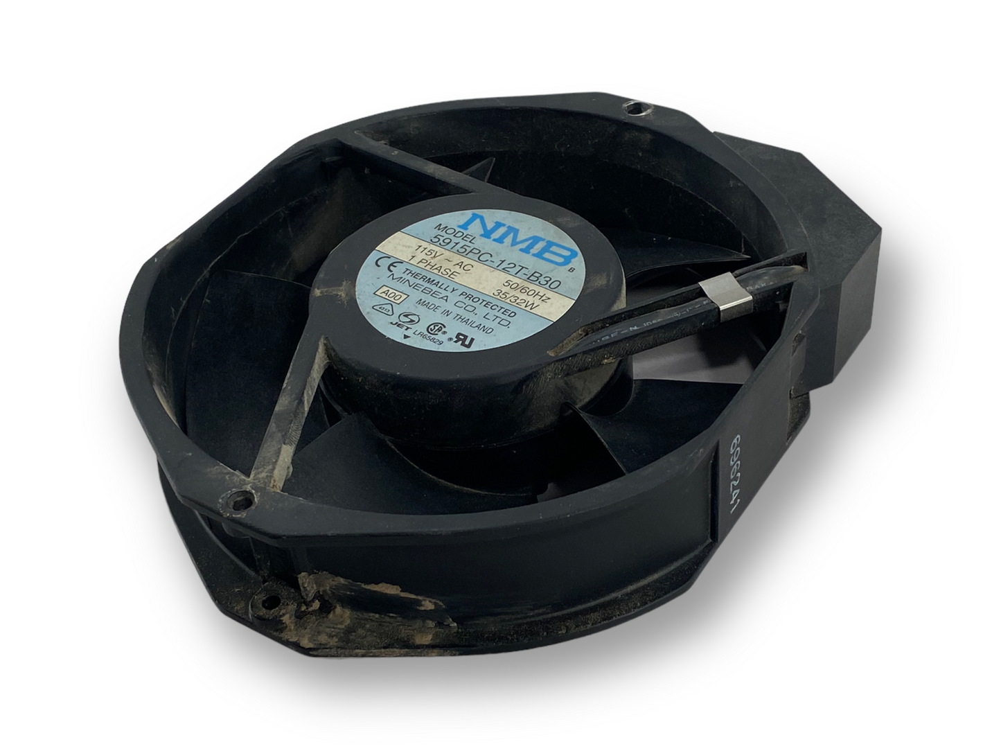 NMB 5915Pc-12T-B30 Cooling Fan 115V AC 50/60Hz 35/32W