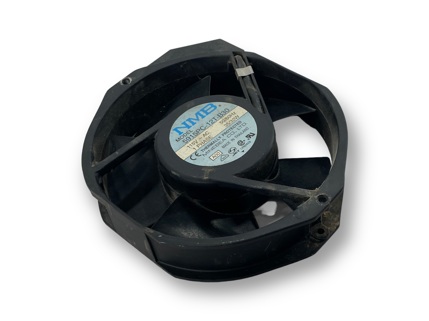 NMB 5915Pc-12T-B30 Cooling Fan 115V AC 50/60Hz 35/32W