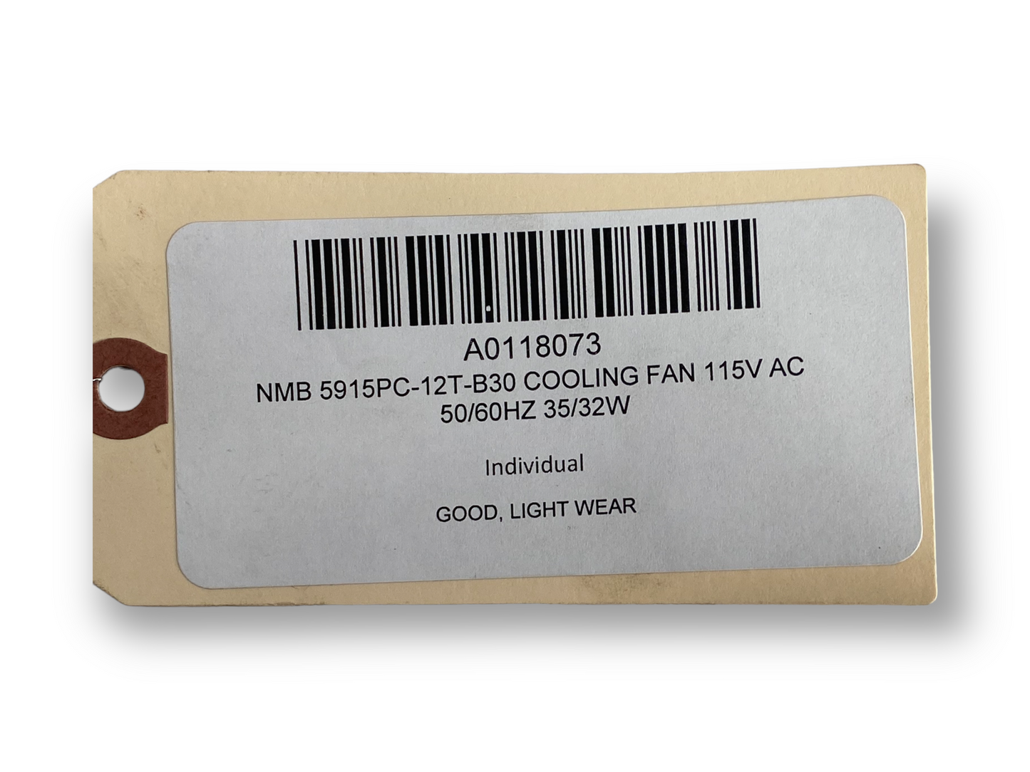 NMB 5915Pc-12T-B30 Cooling Fan 115V AC 50/60Hz 35/32W