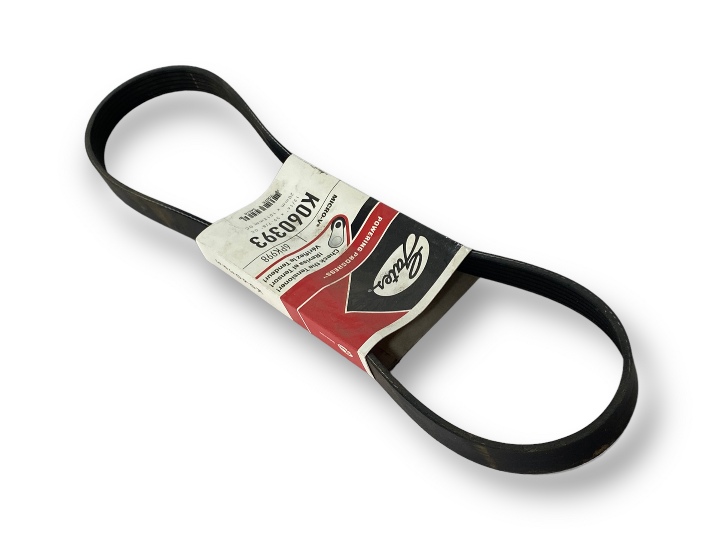 Gates K060393 Serpentine Micro-V Belt 6PK998