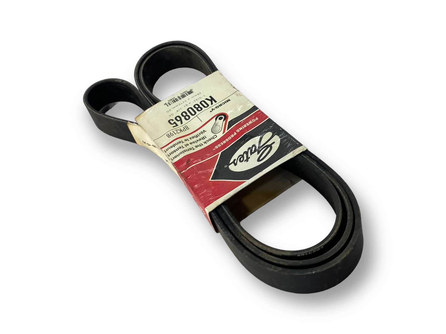 Gates K080865 Serpentine Micro-V Belt 8PK2198